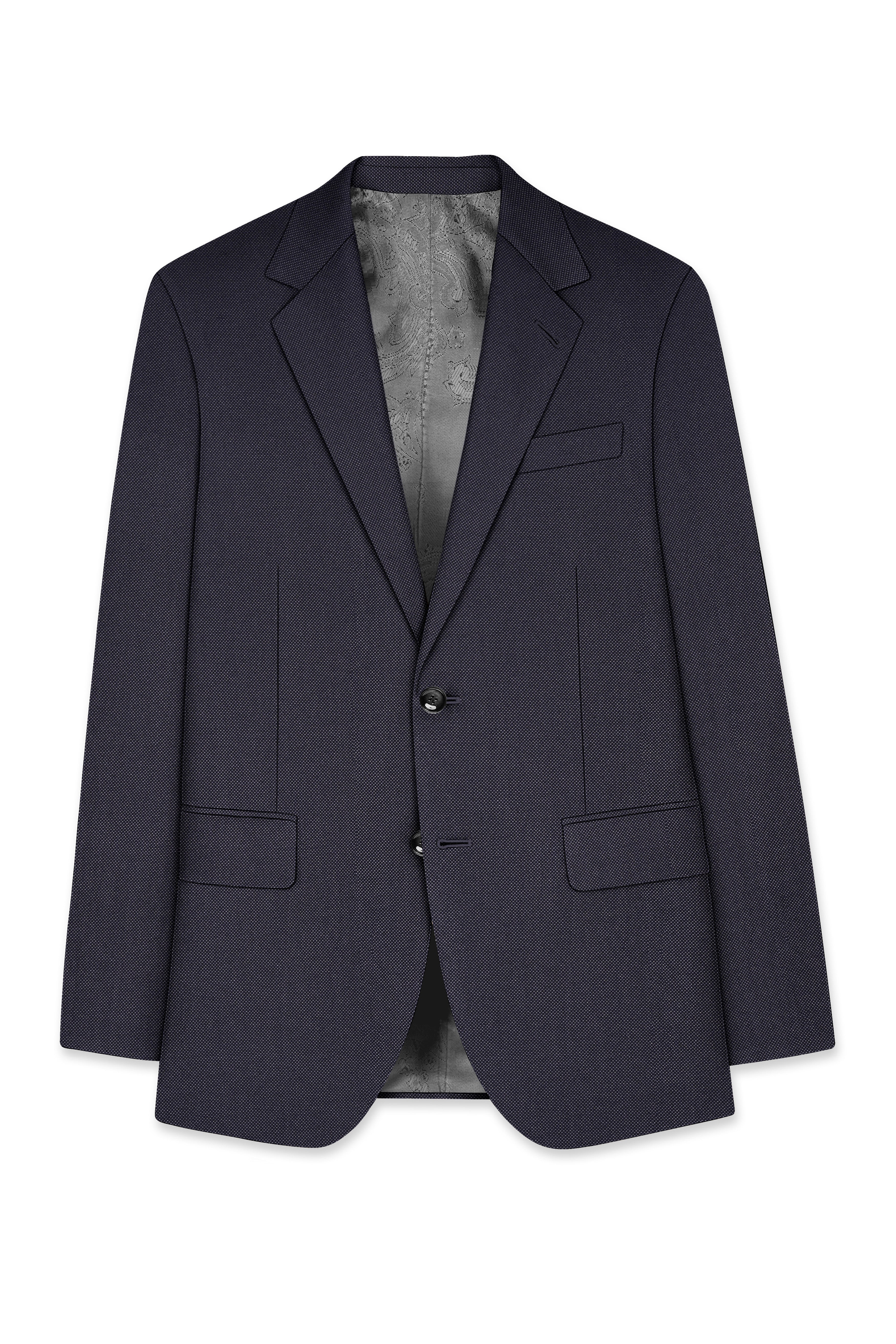 Fuscous Grey Single Breasted Suit