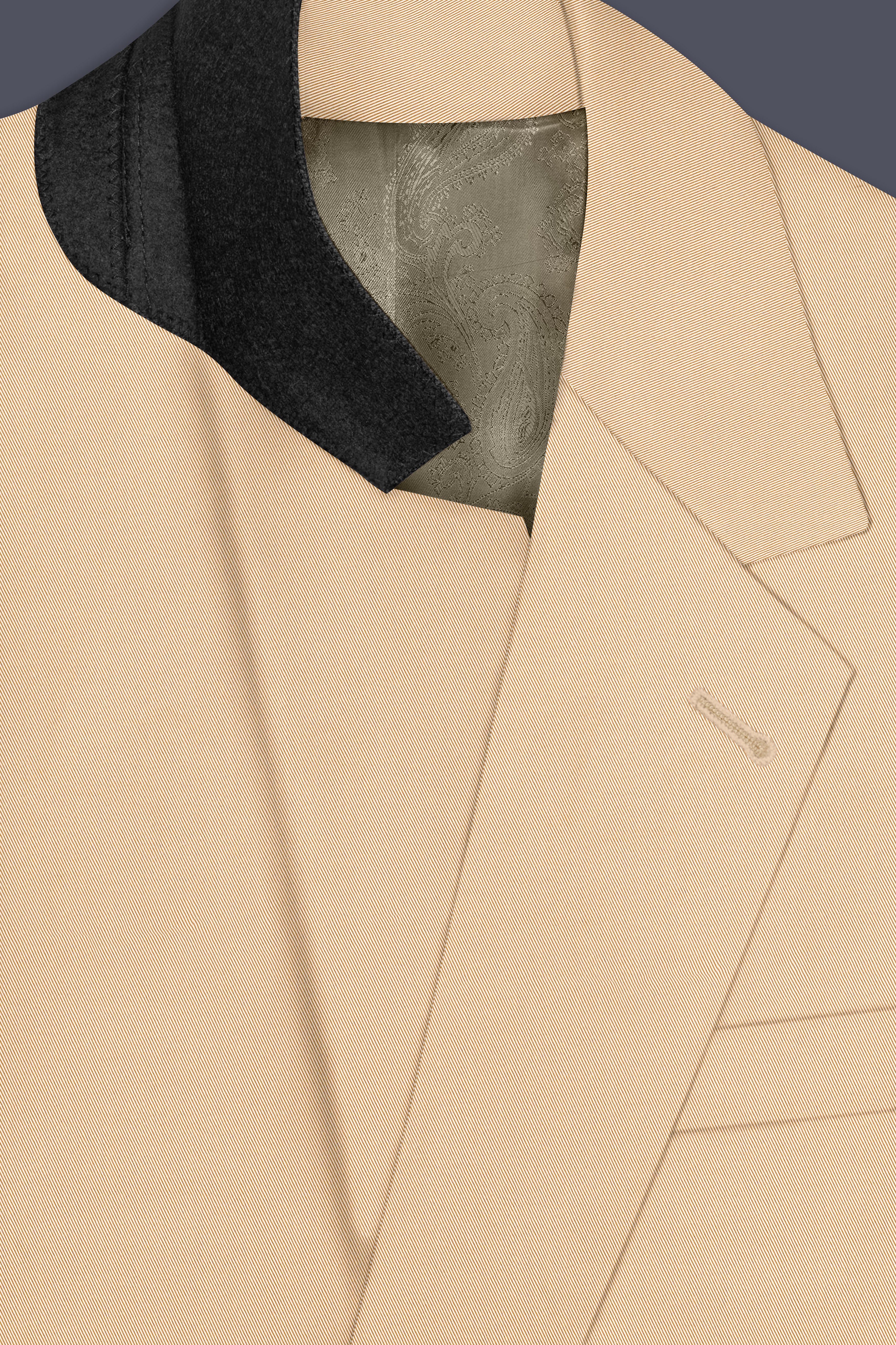 Sandrift Brown Premium Cotton Suit