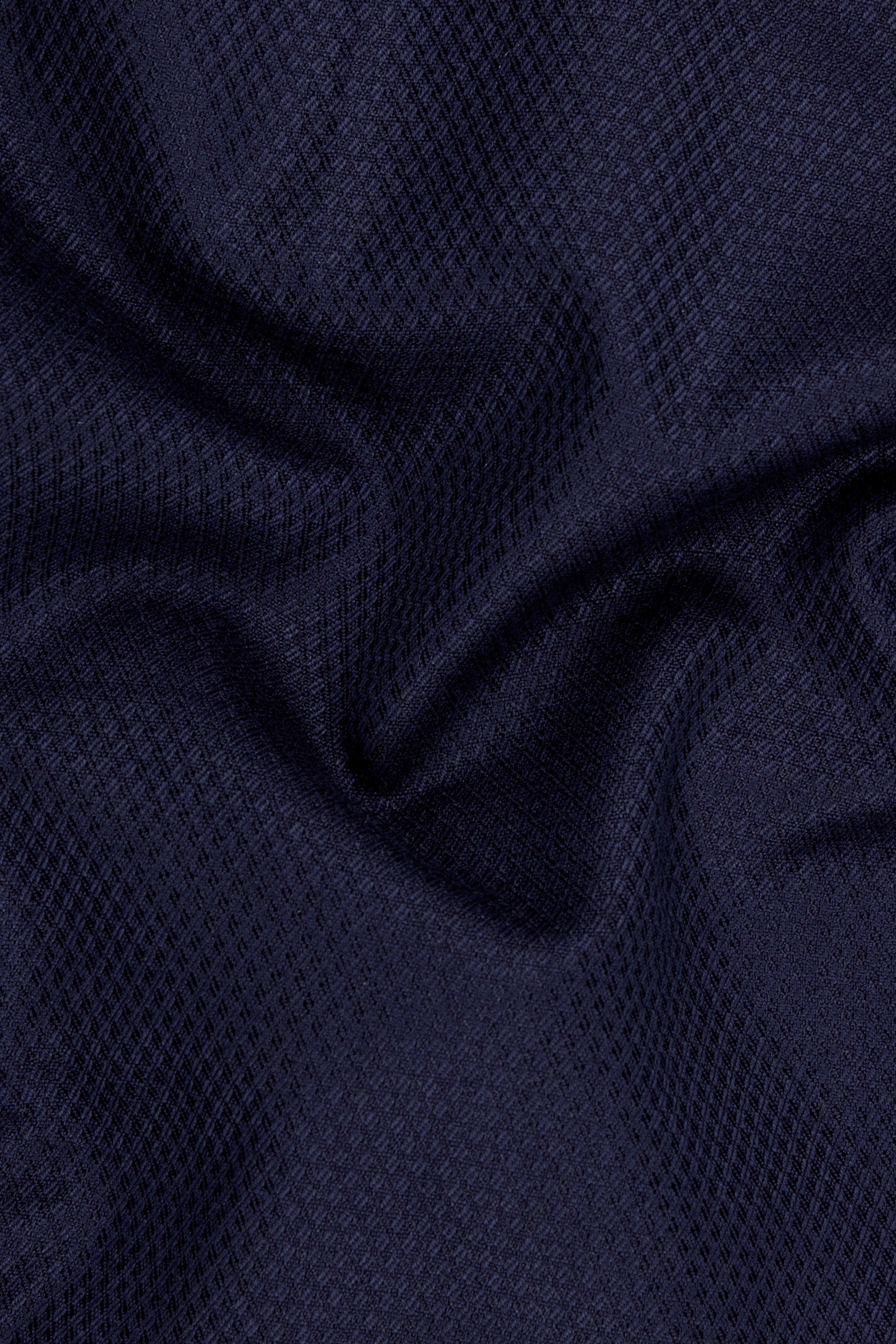 Royal Blue Diamond Textured Suit