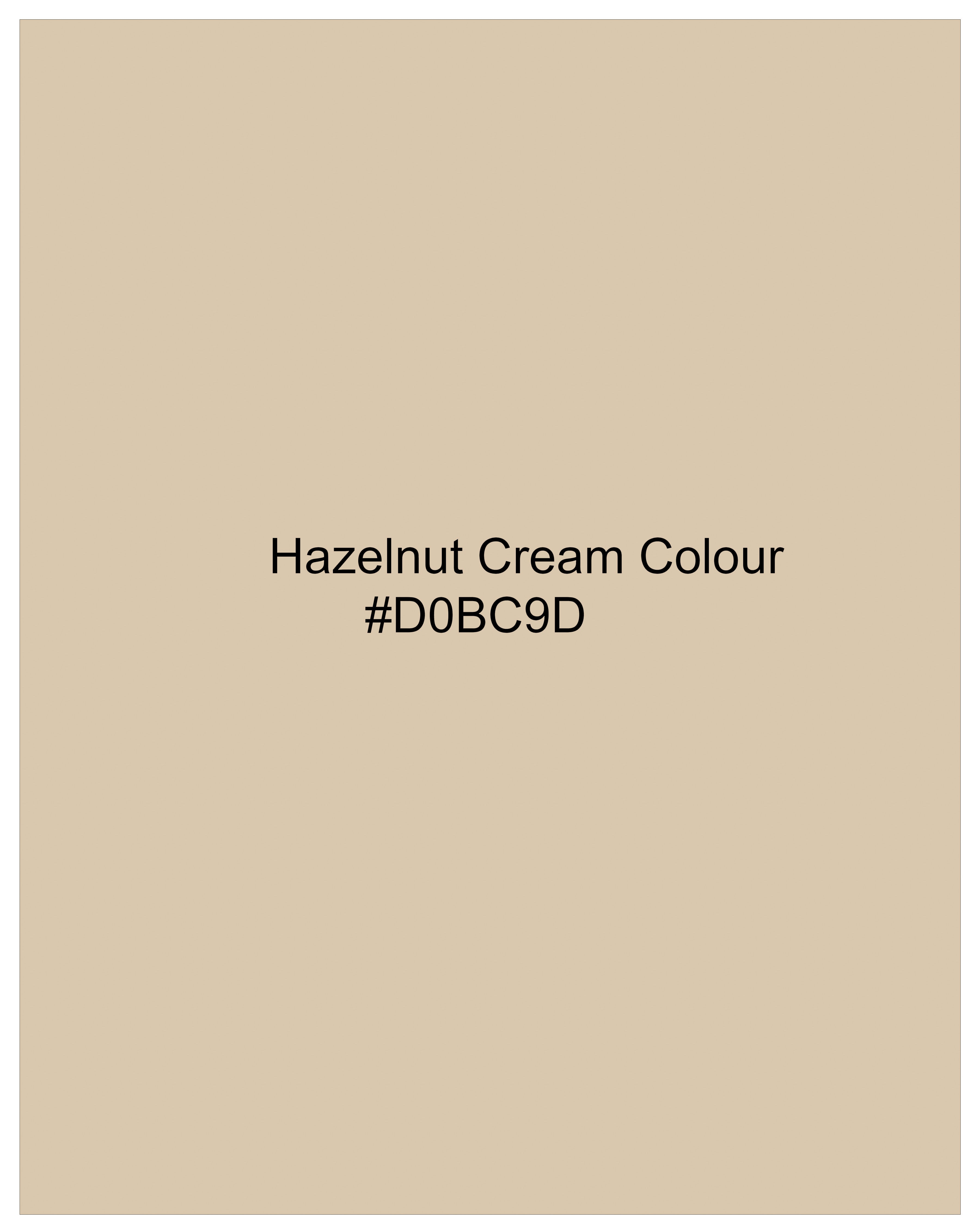Hazelnut Cream Subtle Sheen Tuxedo Suit