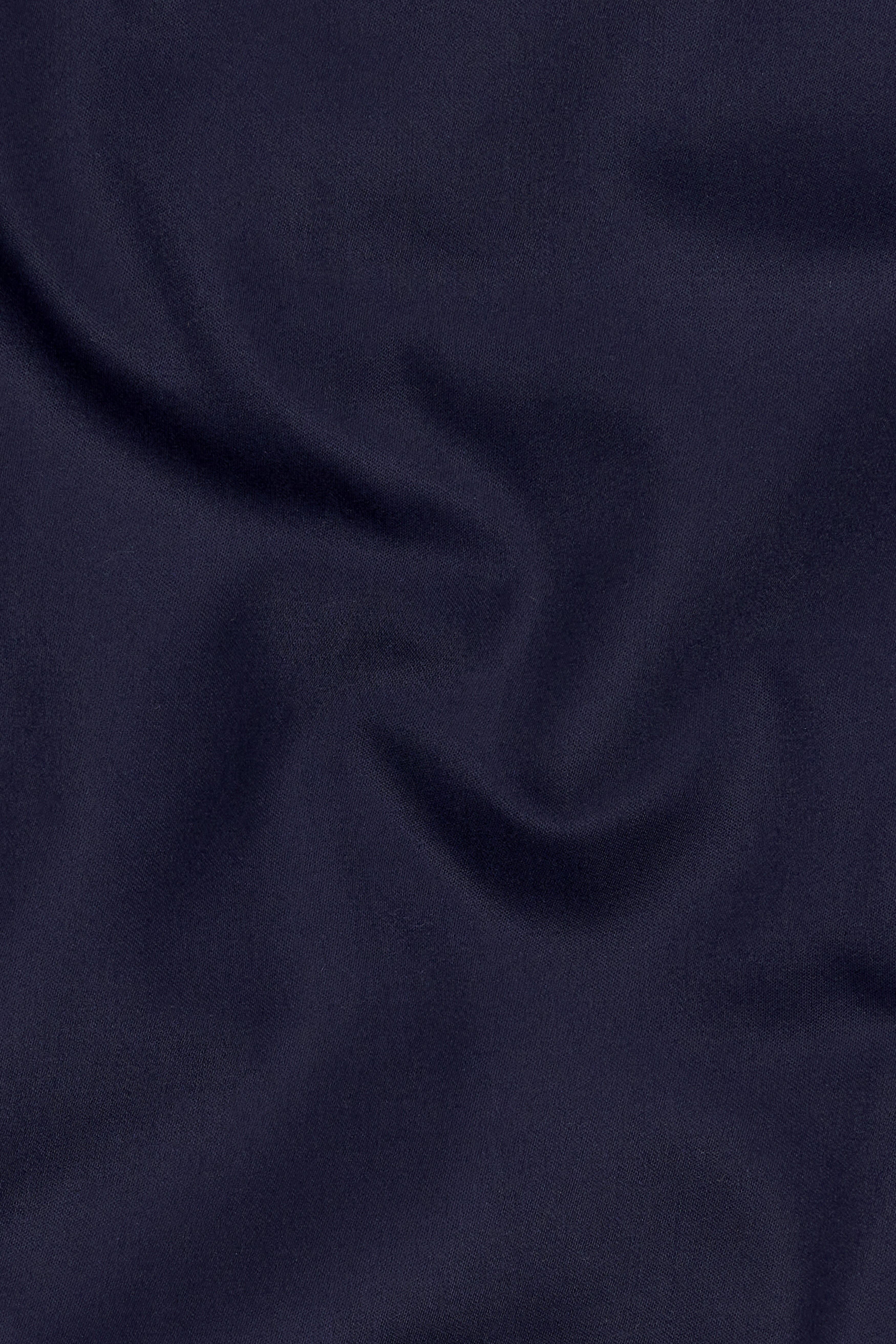 Navy Blue Subtle Sheen Bandhgala Suit