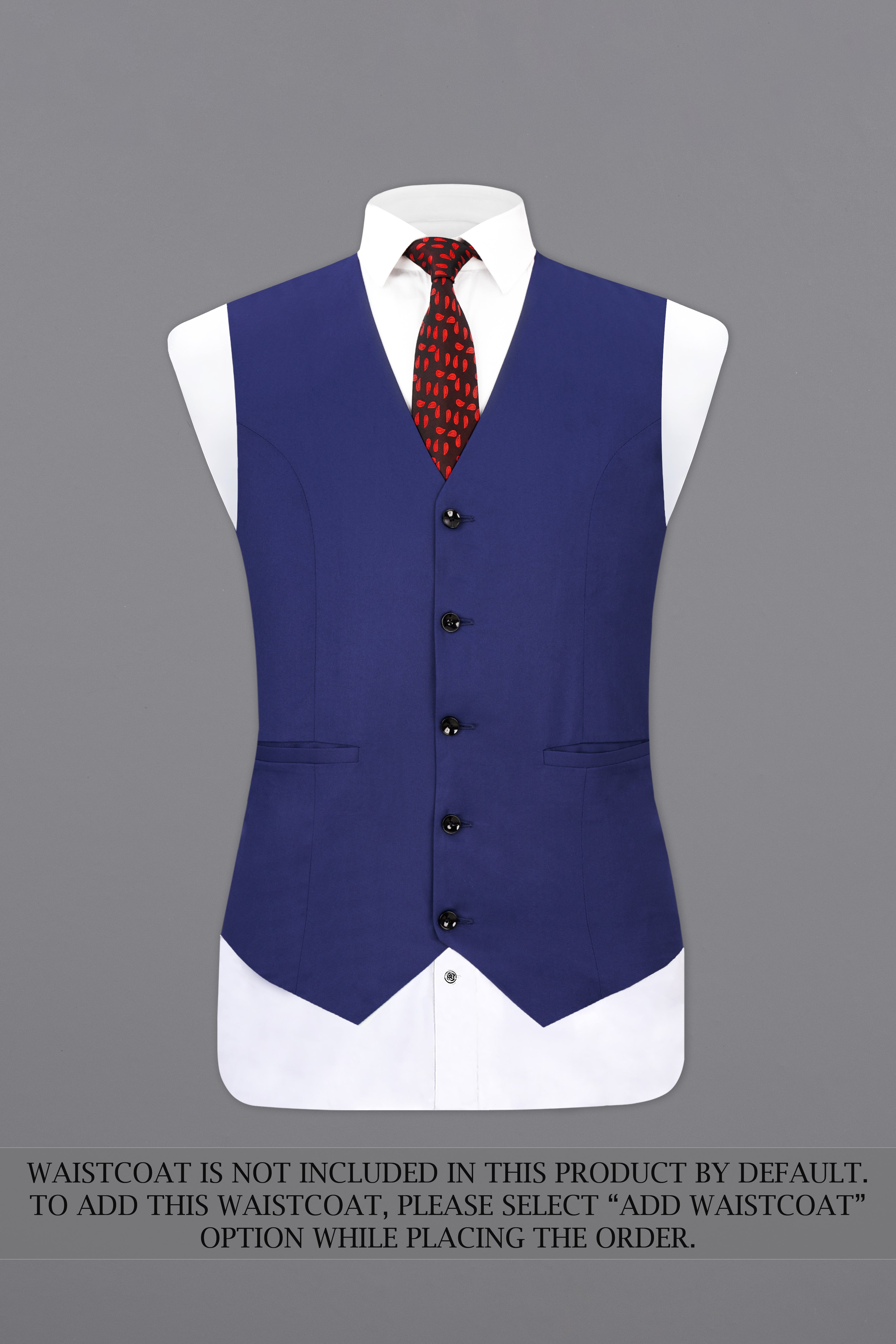Royal Blue Single Breasted Suit