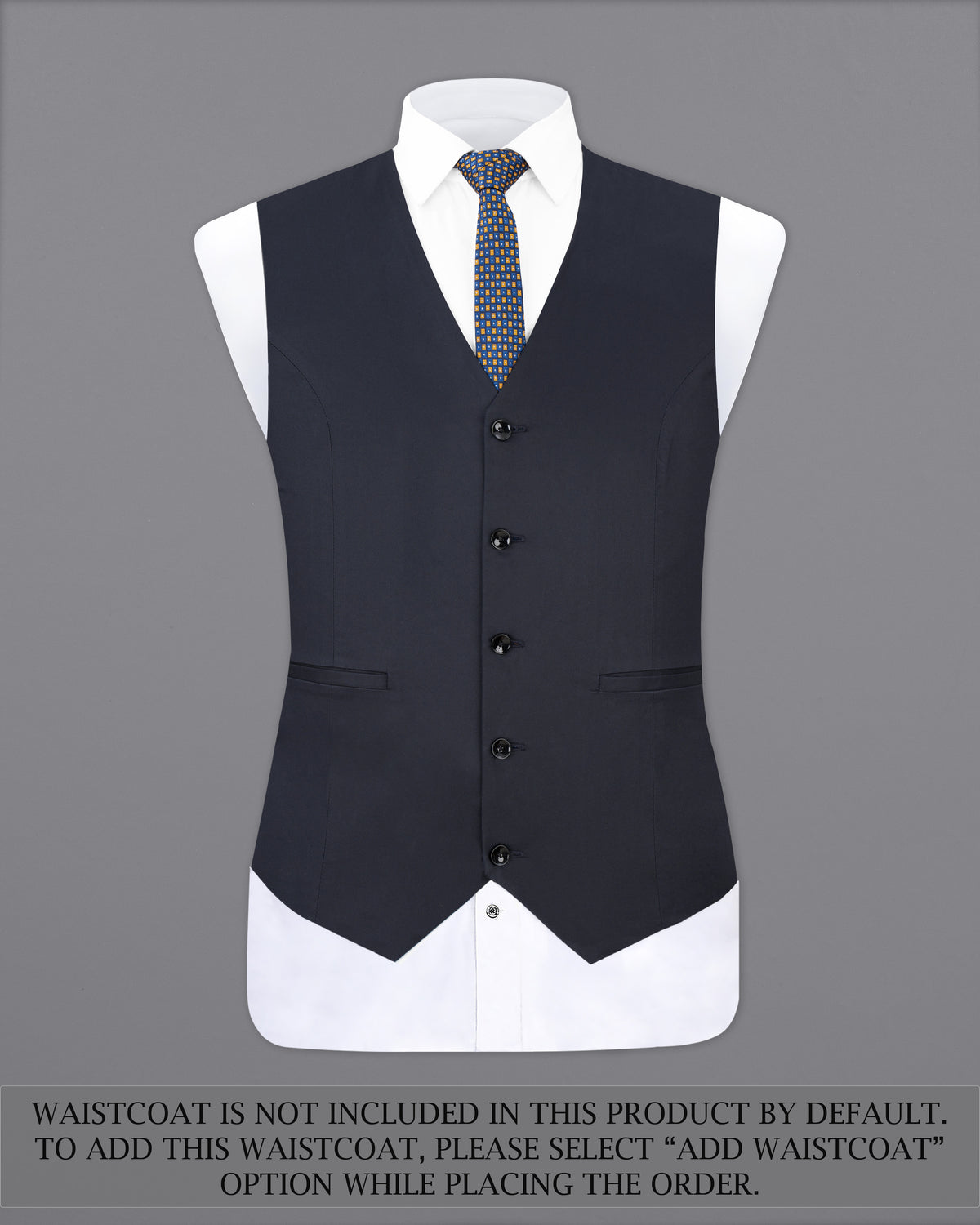 Thunder Blue with Brown Patch Work Premium Cotton Designer Suit