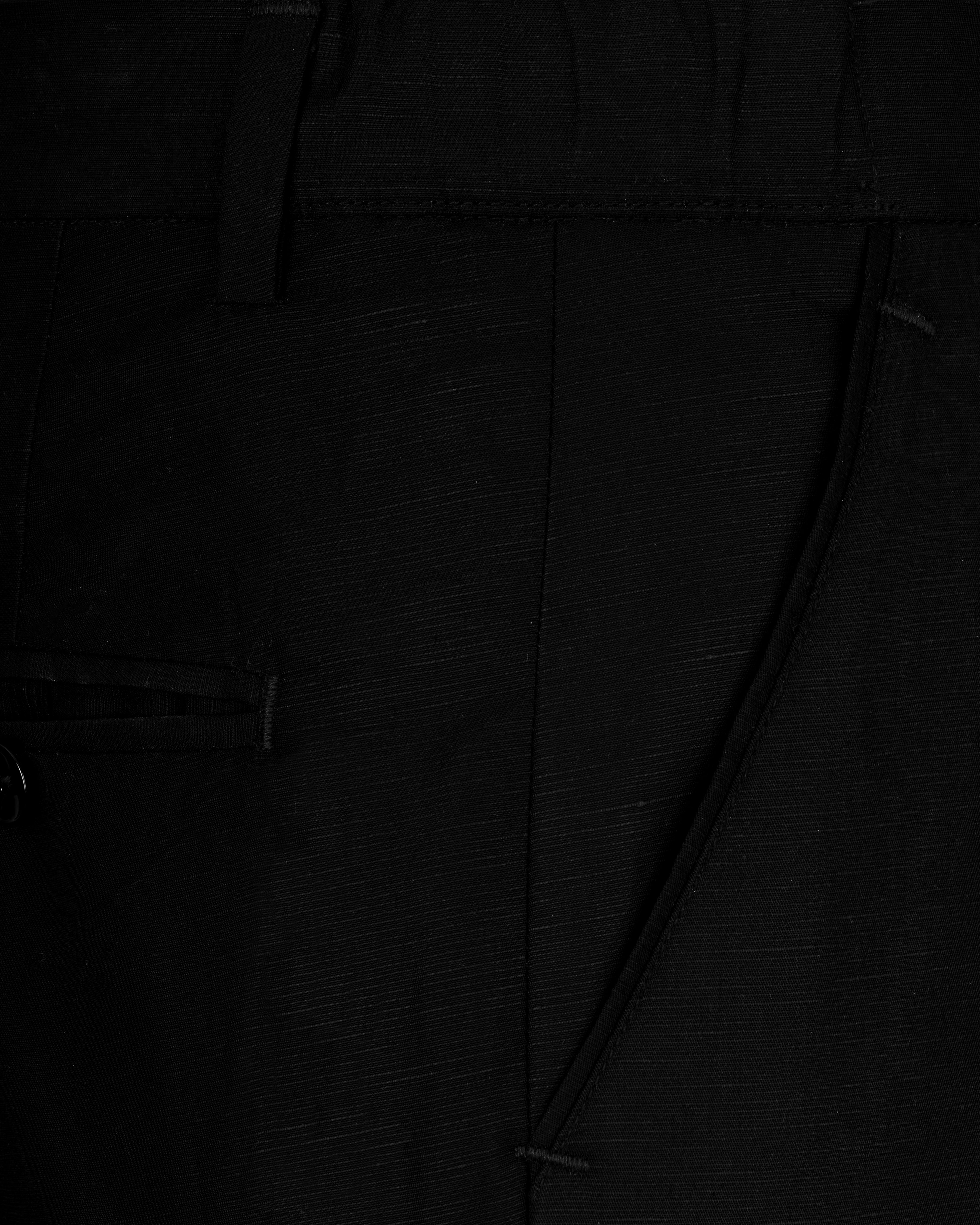 Rhino White Single Breasted Velvet Suit