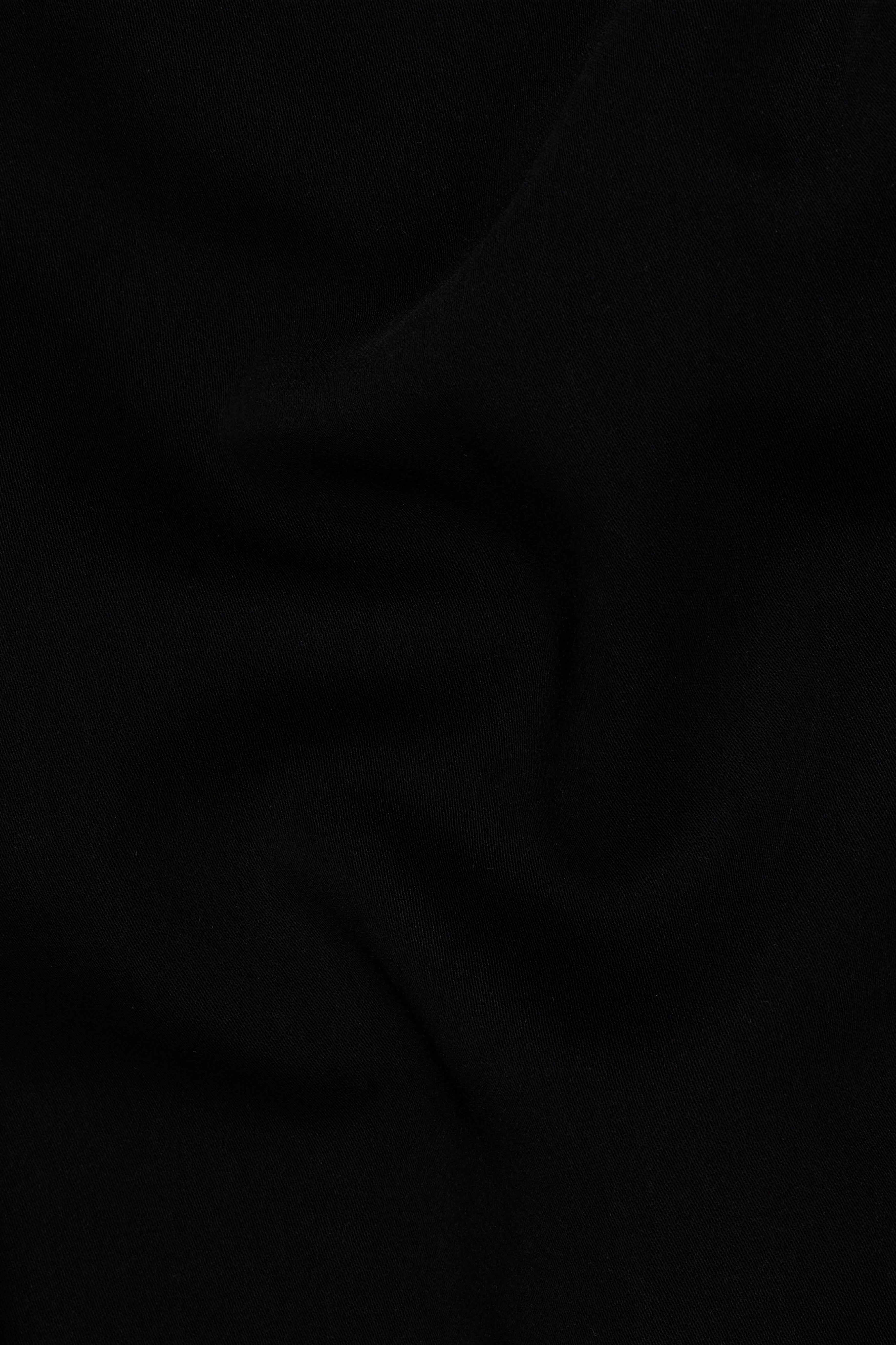 Korean Black (The Best Black We Have) 4-Way Stretch Tuxedo Designer Suit