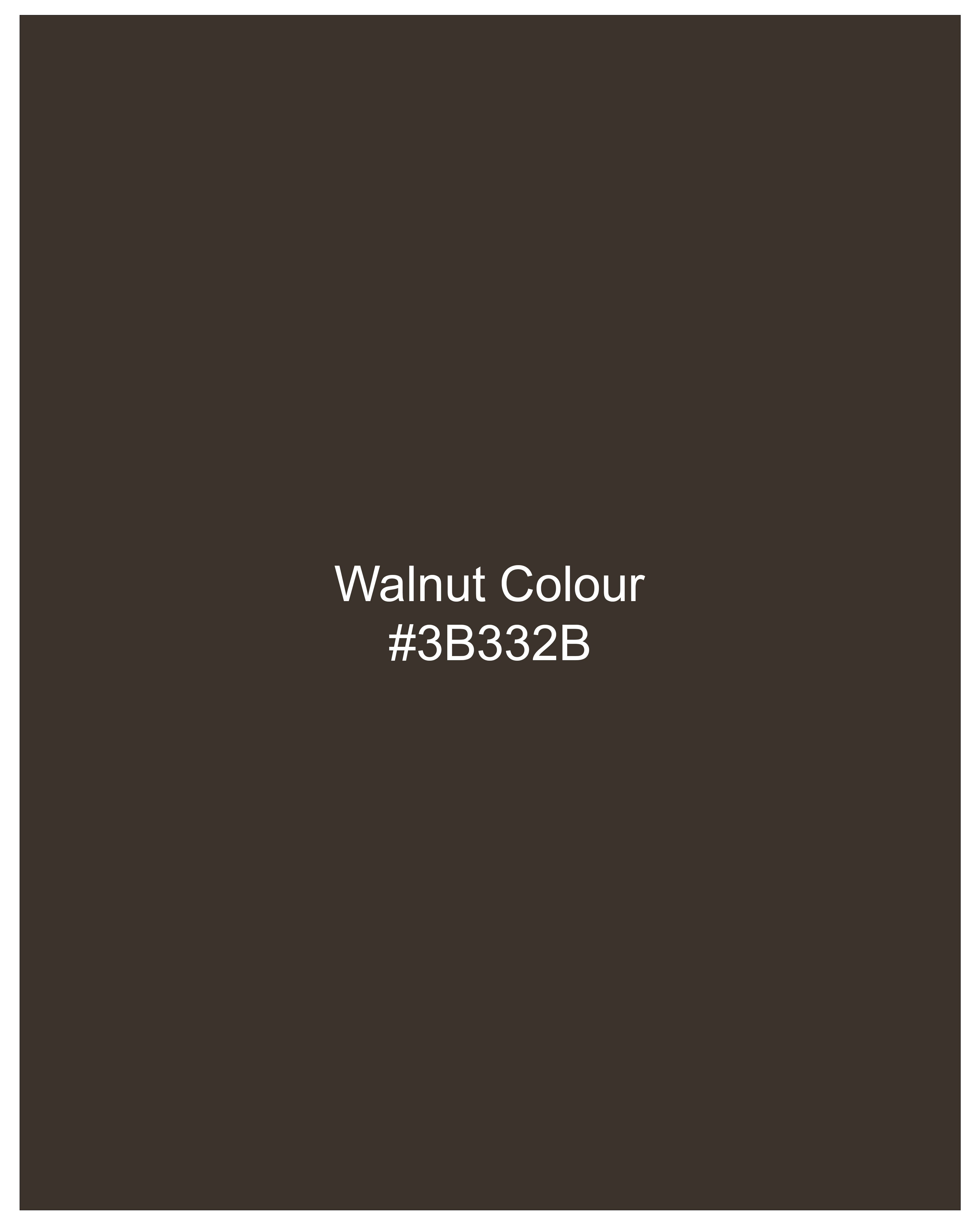 Walnut Brown Stretchable Premium Cotton Tuxedo Traveler Suit ST2631-BKL-36, ST2631-BKL-38, ST2631-BKL-40, ST2631-BKL-42, ST2631-BKL-44, ST2631-BKL-46, ST2631-BKL-48, ST2631-BKL-50, ST2631-BKL-52, ST2631-BKL-54, ST2631-BKL-56, ST2631-BKL-58, ST2631-BKL-60