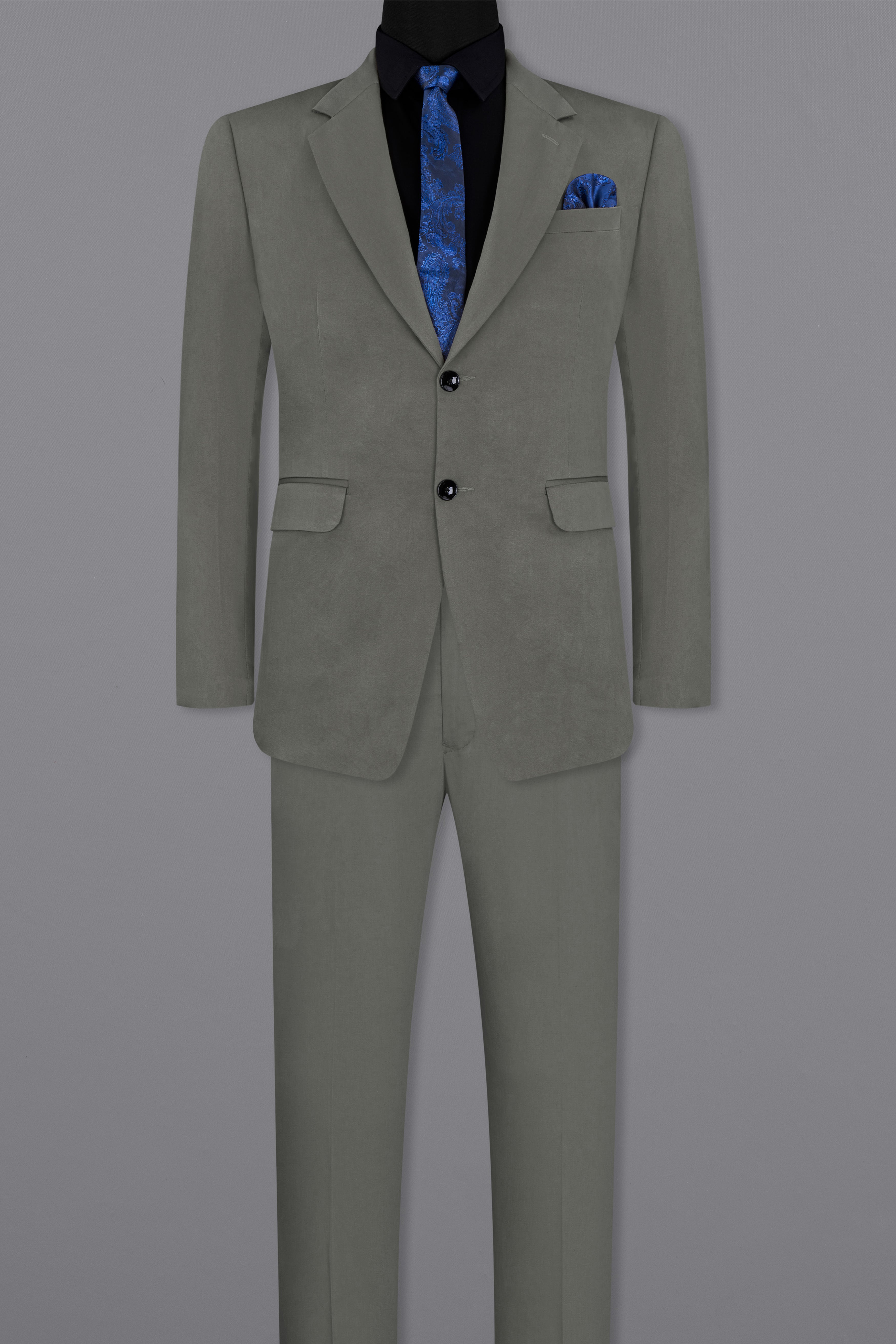 Ironside Gray Stretchable Premium Cotton traveler Suit ST2682-SB-36, ST2682-SB-38, ST2682-SB-40, ST2682-SB-42, ST2682-SB-44, ST2682-SB-46, ST2682-SB-48, ST2682-SB-50, ST2682-SB-52, ST2682-SB-54, ST2682-SB-56, ST2682-SB-58, ST2682-SB-60