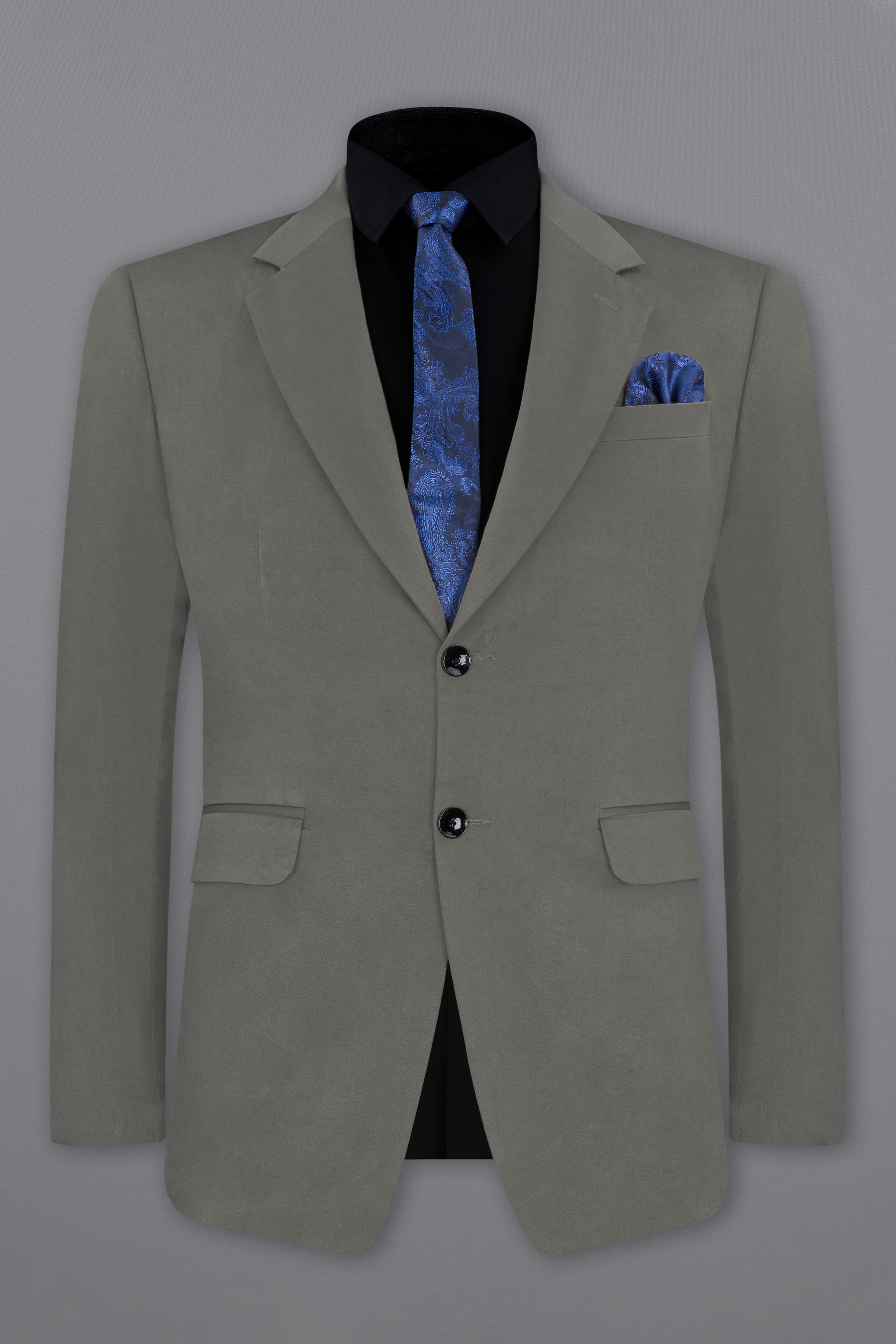 Ironside Gray Stretchable Premium Cotton traveler Suit ST2682-SB-36, ST2682-SB-38, ST2682-SB-40, ST2682-SB-42, ST2682-SB-44, ST2682-SB-46, ST2682-SB-48, ST2682-SB-50, ST2682-SB-52, ST2682-SB-54, ST2682-SB-56, ST2682-SB-58, ST2682-SB-60