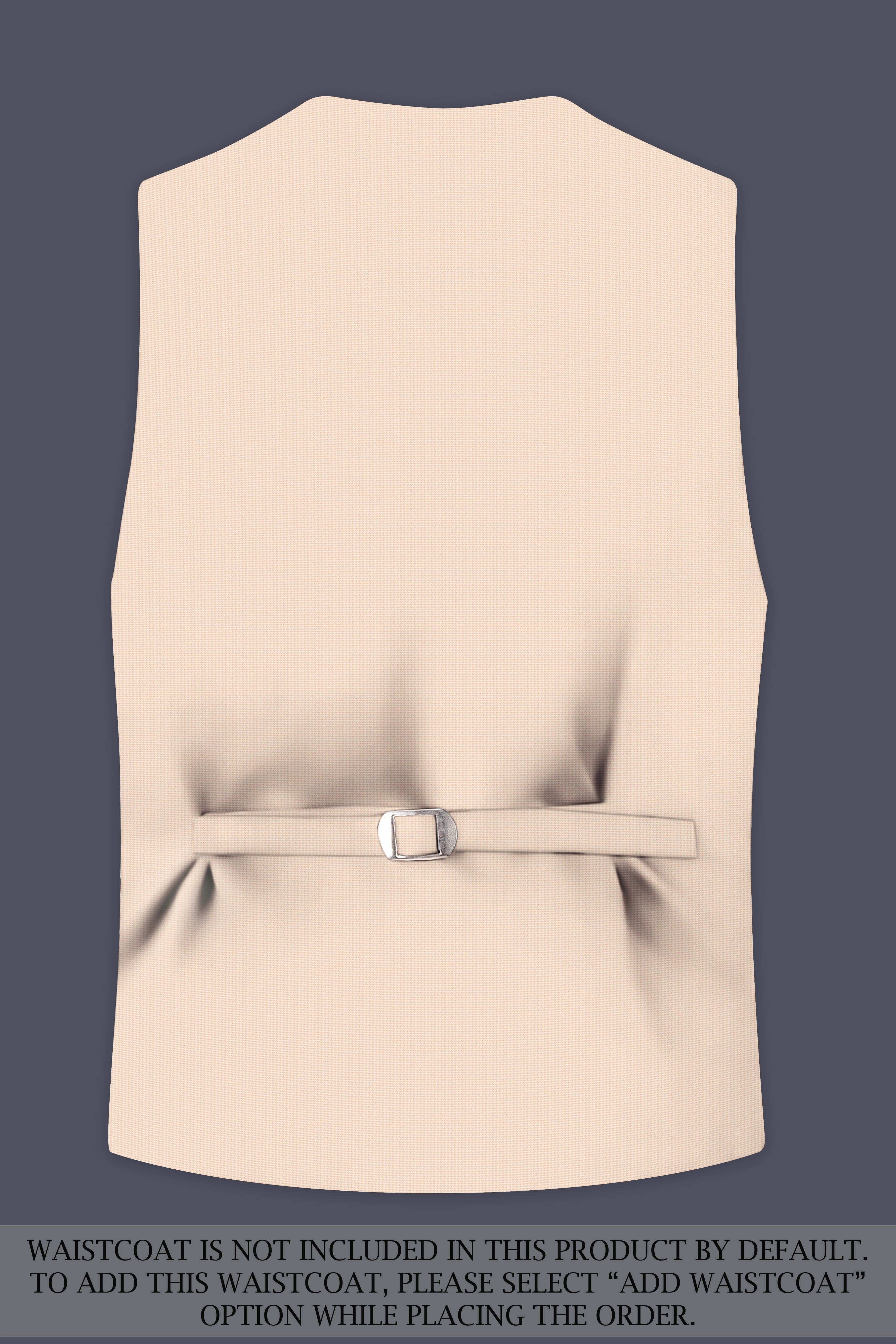 Pale Spring Cream Double-Breasted Sports Suit