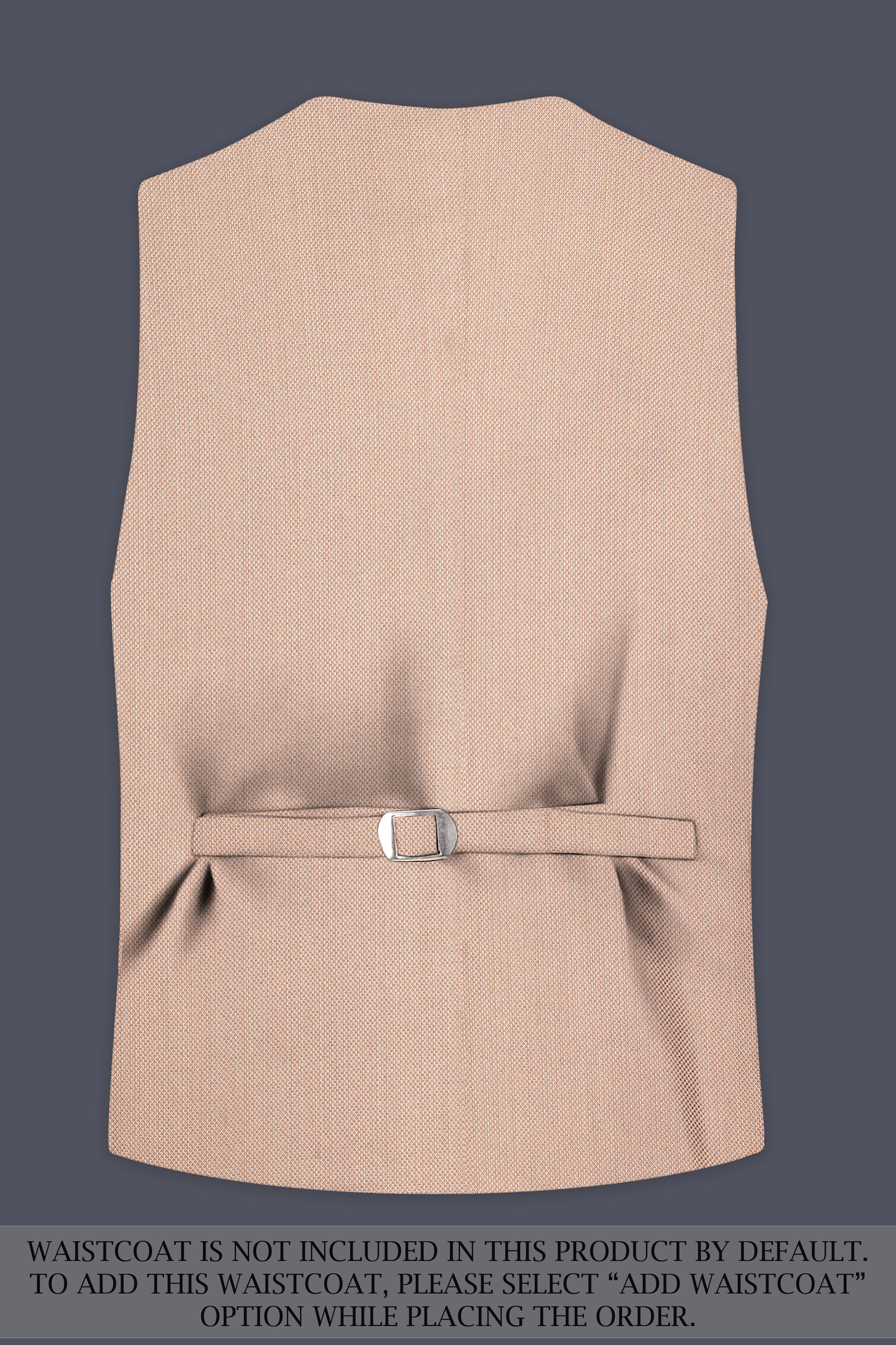 Thistle Brown Dobby Textured Tuxedo Suit