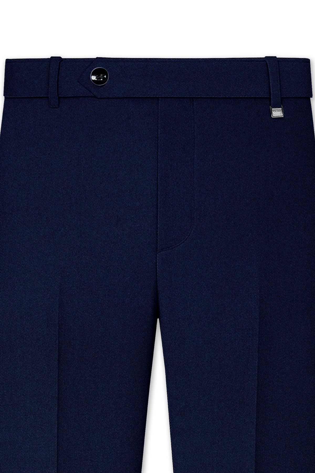 Mirage Blue Wool Rich Double Breasted Suit