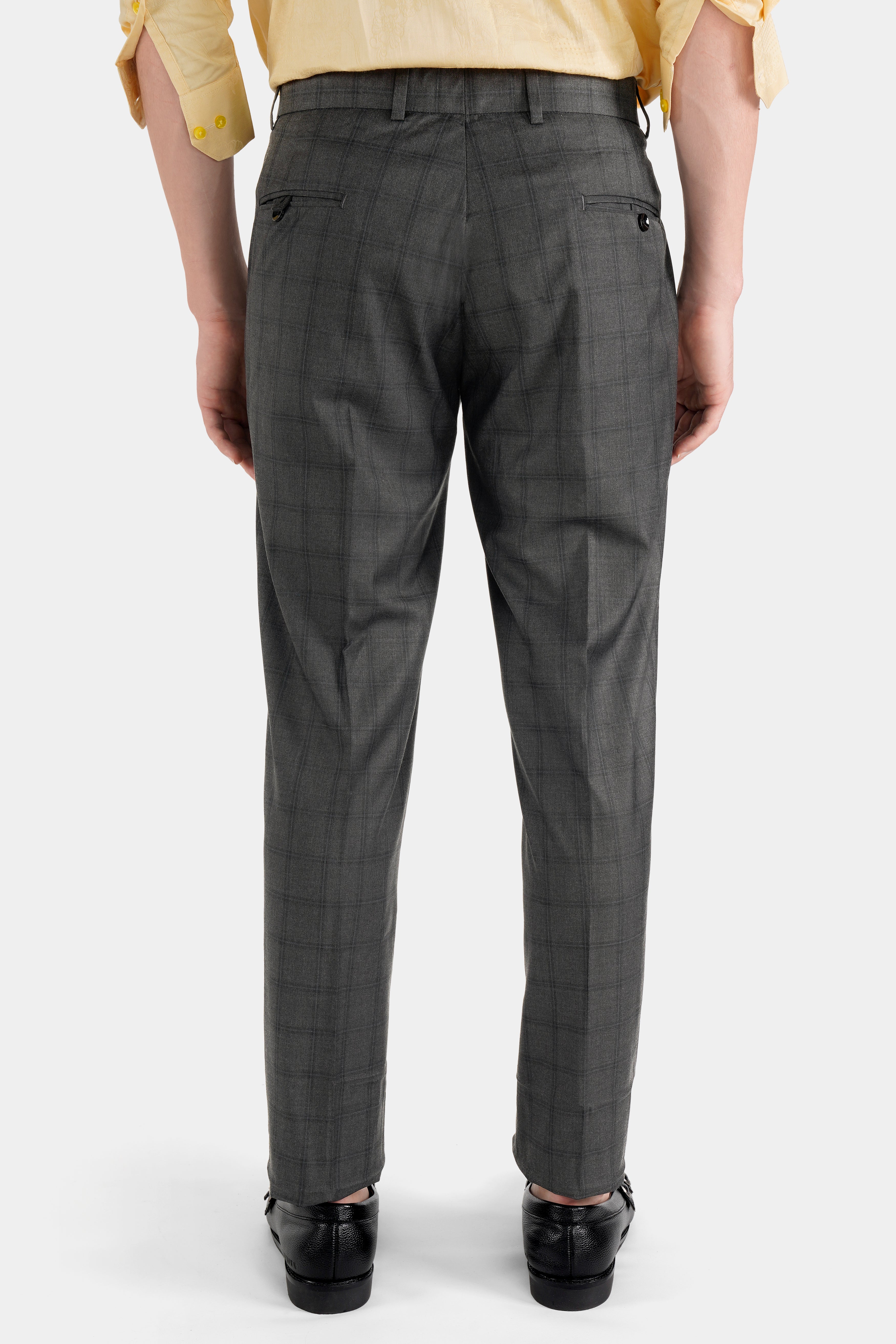 Chicago Gray Checkered Wool Rich Single Breasted Suit ST2741-SB-36, ST2741-SB-38, ST2741-SB-40, ST2741-SB-42, ST2741-SB-44, ST2741-SB-46, ST2741-SB-48, ST2741-SB-50, ST2741-SB-52, ST2741-SB-54, ST2741-SB-56, ST2741-SB-58, ST2741-SB-60