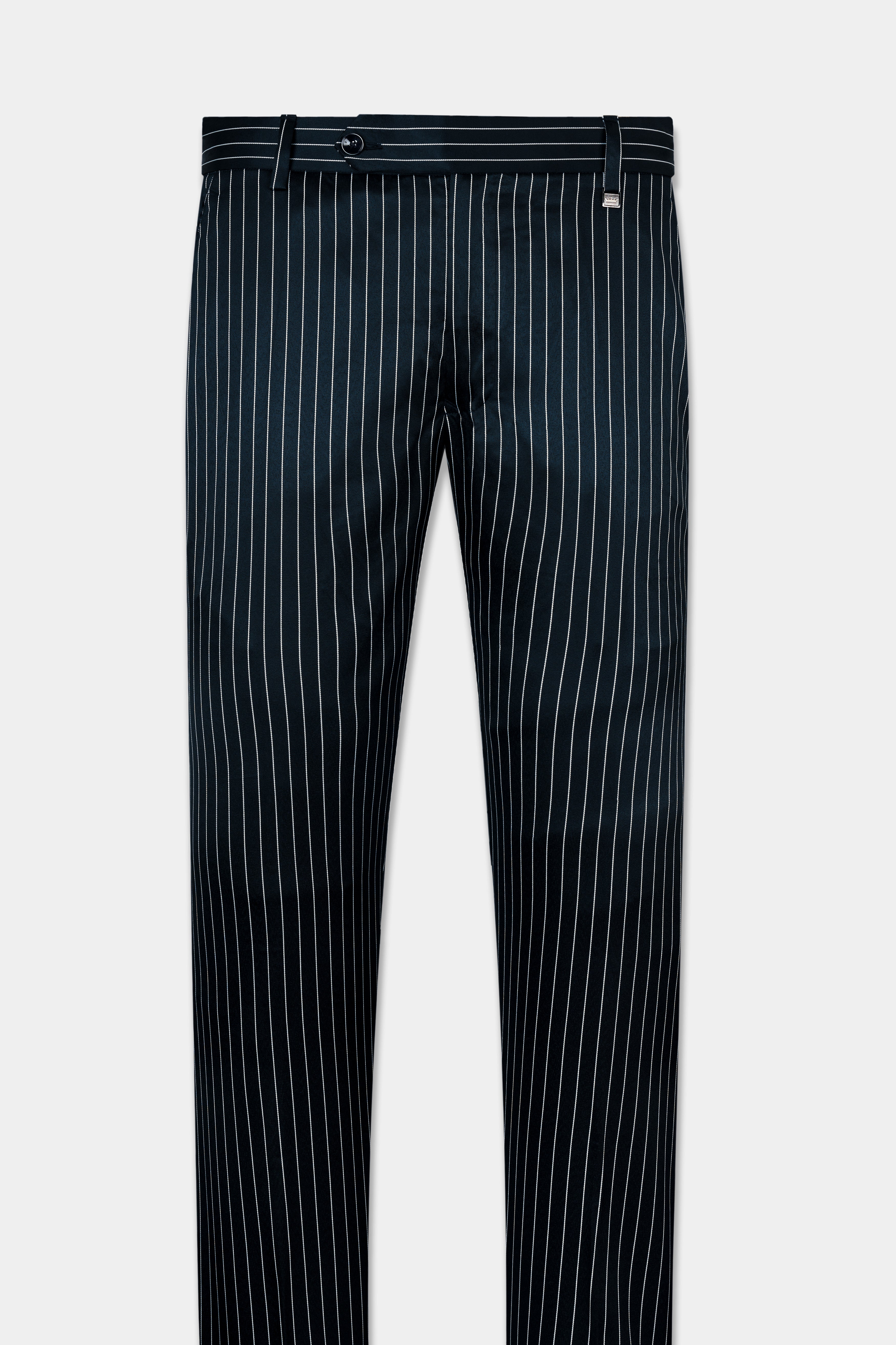 Gunmetal Blue with White Striped Premium Wool Rich Designer Suit ST2772-DB-D481-36, ST2772-DB-D481-38, ST2772-DB-D481-40, ST2772-DB-D481-42, ST2772-DB-D481-44, ST2772-DB-D481-46, ST2772-DB-D481-48, ST2772-DB-D481-50, ST2772-DB-D481-52, ST2772-DB-D481-54, ST2772-DB-D481-56, ST2772-DB-D481-58, ST2772-DB-D481-60