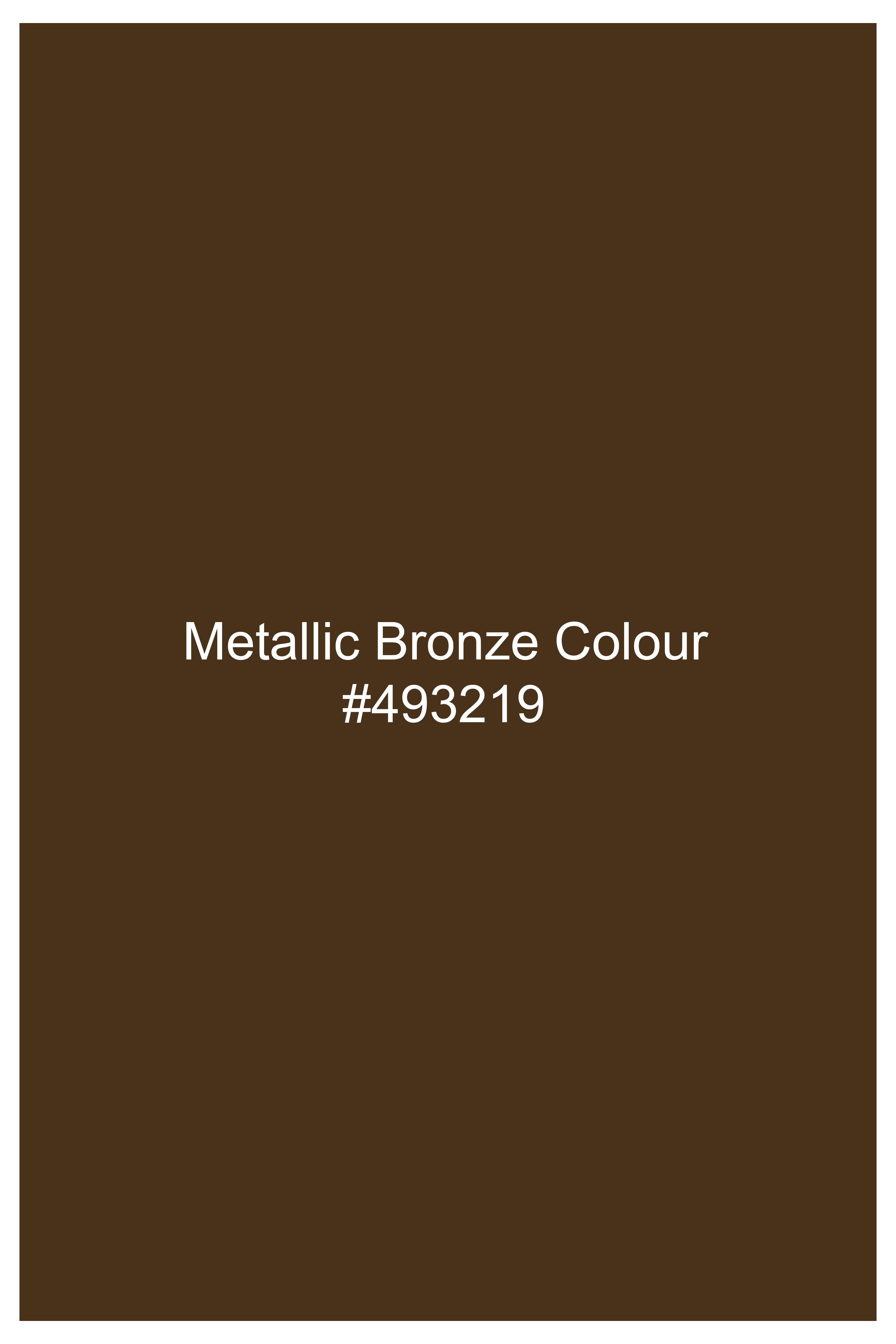 Metallic Bronze Brown Double Breasted Premium Cotton Stretchable traveler Suit ST2778-DB-36, ST2778-DB-38, ST2778-DB-40, ST2778-DB-42, ST2778-DB-44, ST2778-DB-46, ST2778-DB-48, ST2778-DB-50, ST2778-DB-52, ST2778-DB-54, ST2778-DB-56, ST2778-DB-58, ST2778-DB-60