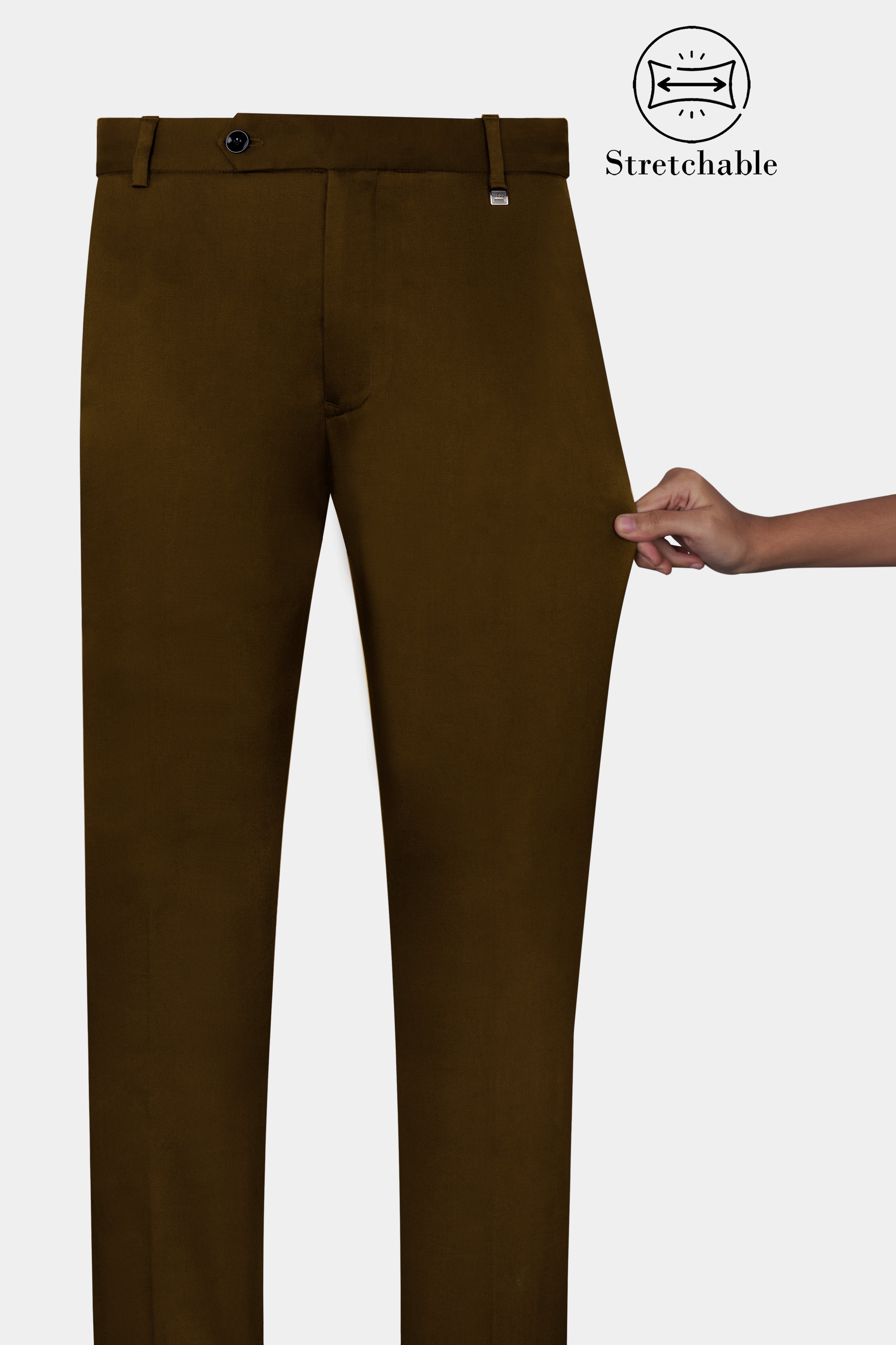 Metallic Bronze Brown Premium Cotton Cross Buttoned Bandhgala Stretchable traveler Suit ST2781-CBG-36, ST2781-CBG-38, ST2781-CBG-40, ST2781-CBG-42, ST2781-CBG-44, ST2781-CBG-46, ST2781-CBG-48, ST2781-CBG-50, ST2781-CBG-52, ST2781-CBG-54, ST2781-CBG-56, ST2781-CBG-58, ST2781-CBG-60