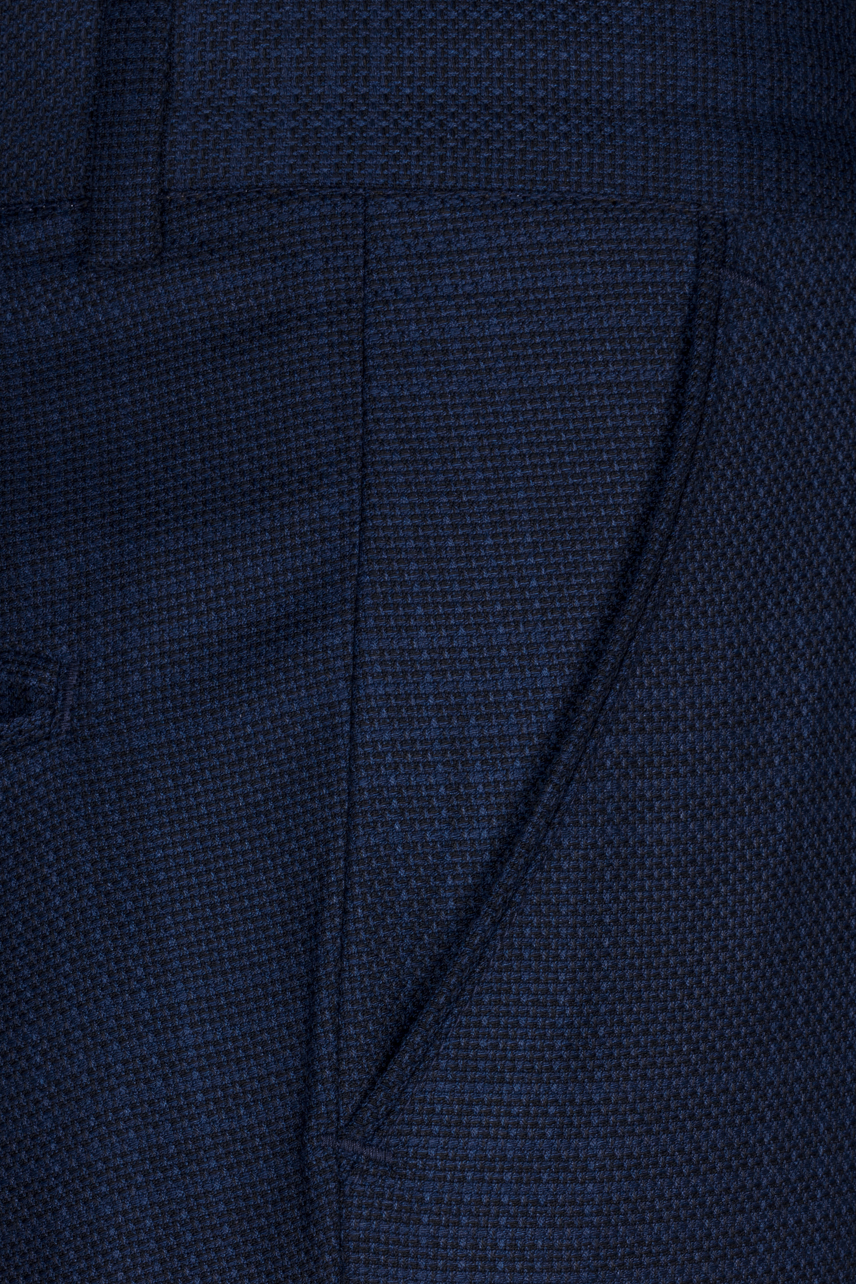 Prussian Blue Subtle Checkered Cross Buttoned Bandhgala Wool Rich Suit ST2816-CBG3-36, ST2816-CBG3-38, ST2816-CBG3-40, ST2816-CBG3-42, ST2816-CBG3-44, ST2816-CBG3-46, ST2816-CBG3-48, ST2816-CBG3-50, ST2816-CBG3-52, ST2816-CBG3-54, ST2816-CBG3-56, ST2816-CBG3-58, ST2816-CBG3-60