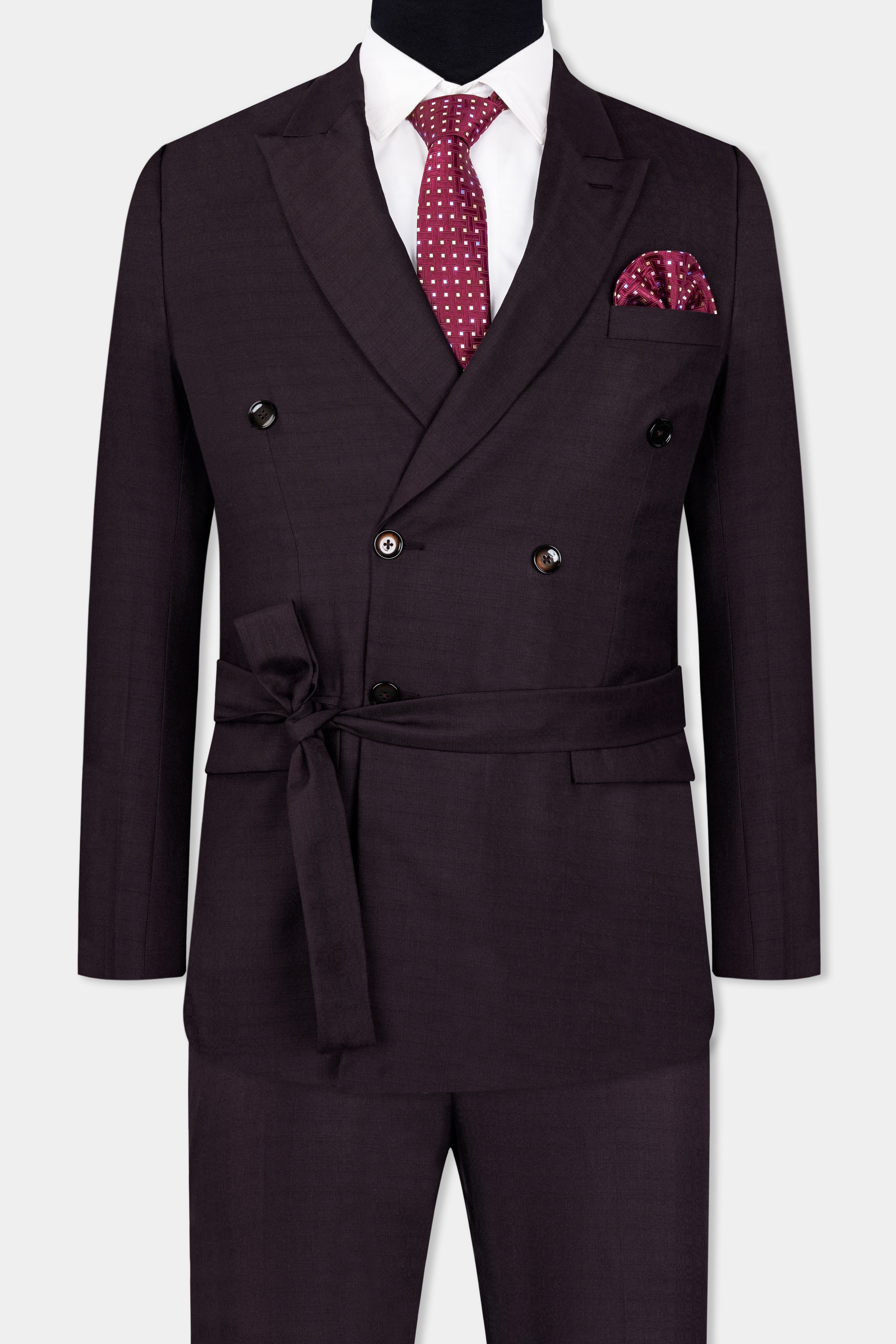 Plum Purple Wool Rich Double Breasted Designer Suit ST2903-DB-D8-36, ST2903-DB-D8-38, ST2903-DB-D8-40, ST2903-DB-D8-42, ST2903-DB-D8-44, ST2903-DB-D8-46, ST2903-DB-D8-48, ST2903-DB-D8-50, ST2903-DB-D8-52, ST2903-DB-D8-54, ST2903-DB-D8-56, ST2903-DB-D8-58, ST2903-DB-D8-60