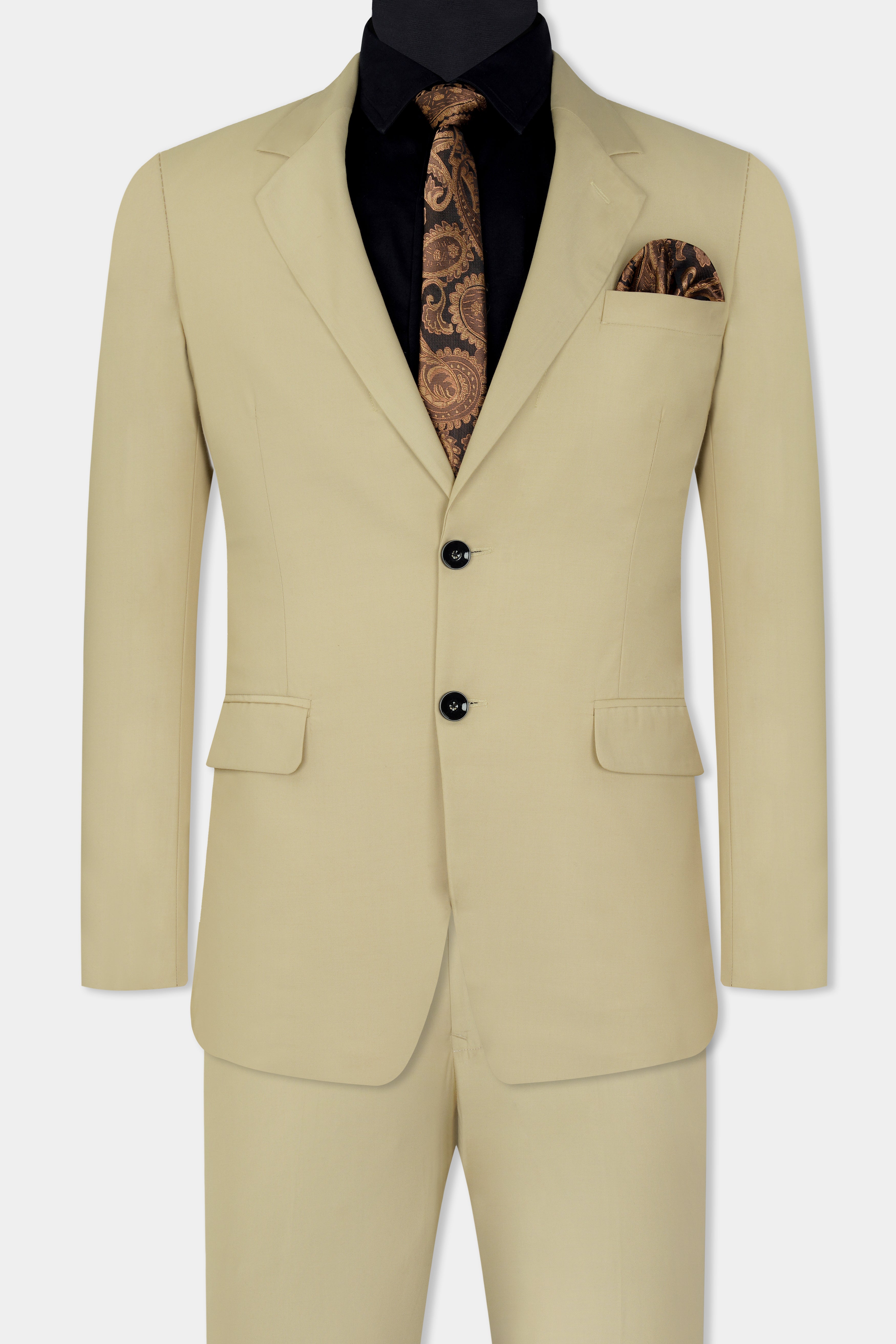 Yuma Cream Wool Rich Single Breasted Suit ST2925-SB-36, ST2925-SB-38, ST2925-SB-40, ST2925-SB-42, ST2925-SB-44, ST2925-SB-46, ST2925-SB-48, ST2925-SB-50, ST2925-SB-52, ST2925-SB-54, ST2925-SB-56, ST2925-SB-58, ST2925-SB-60