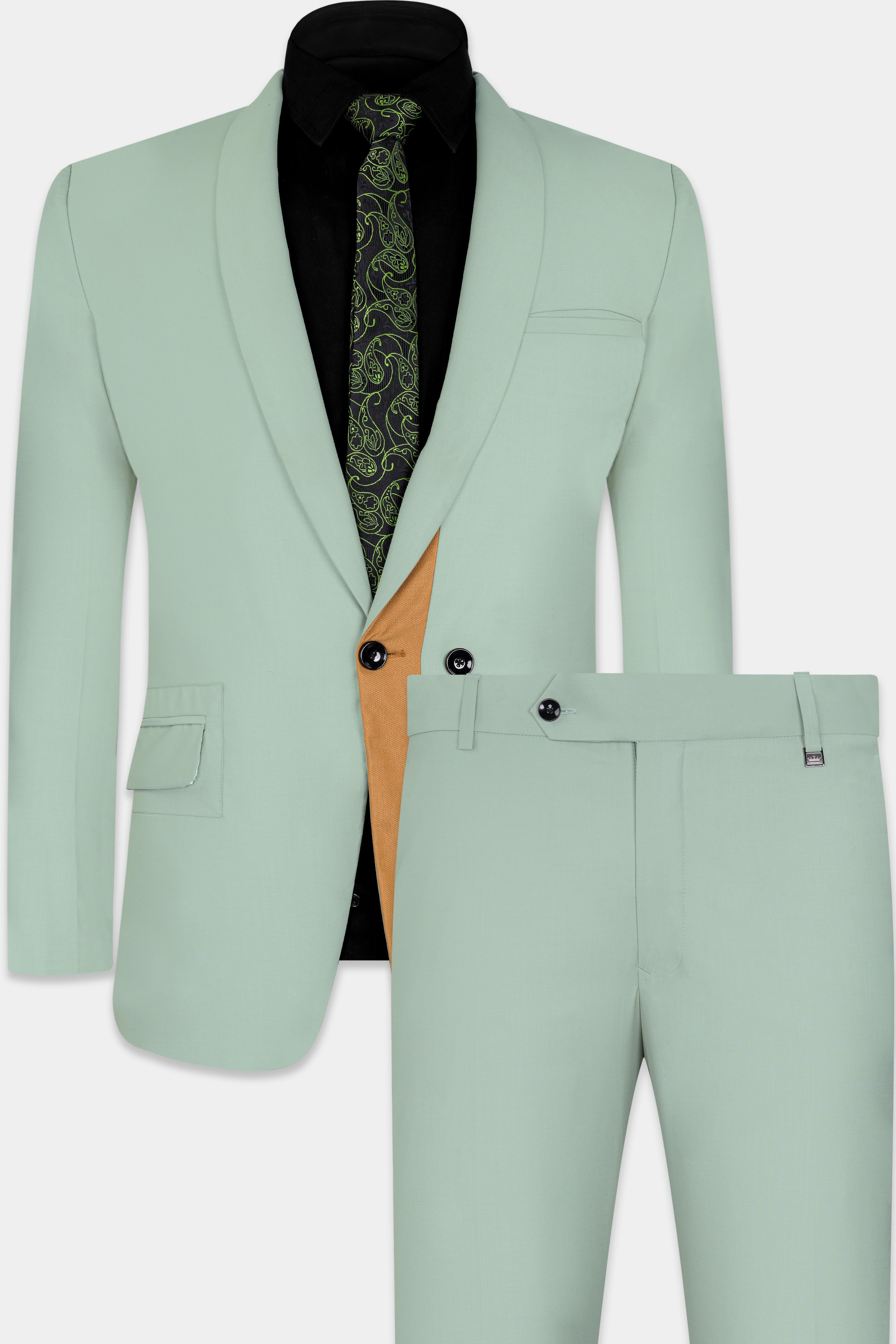 GREEN WEDDING Three Piece Suits for Men Wedding Groom Suit Elegant Green  Suit - Etsy Hong Kong