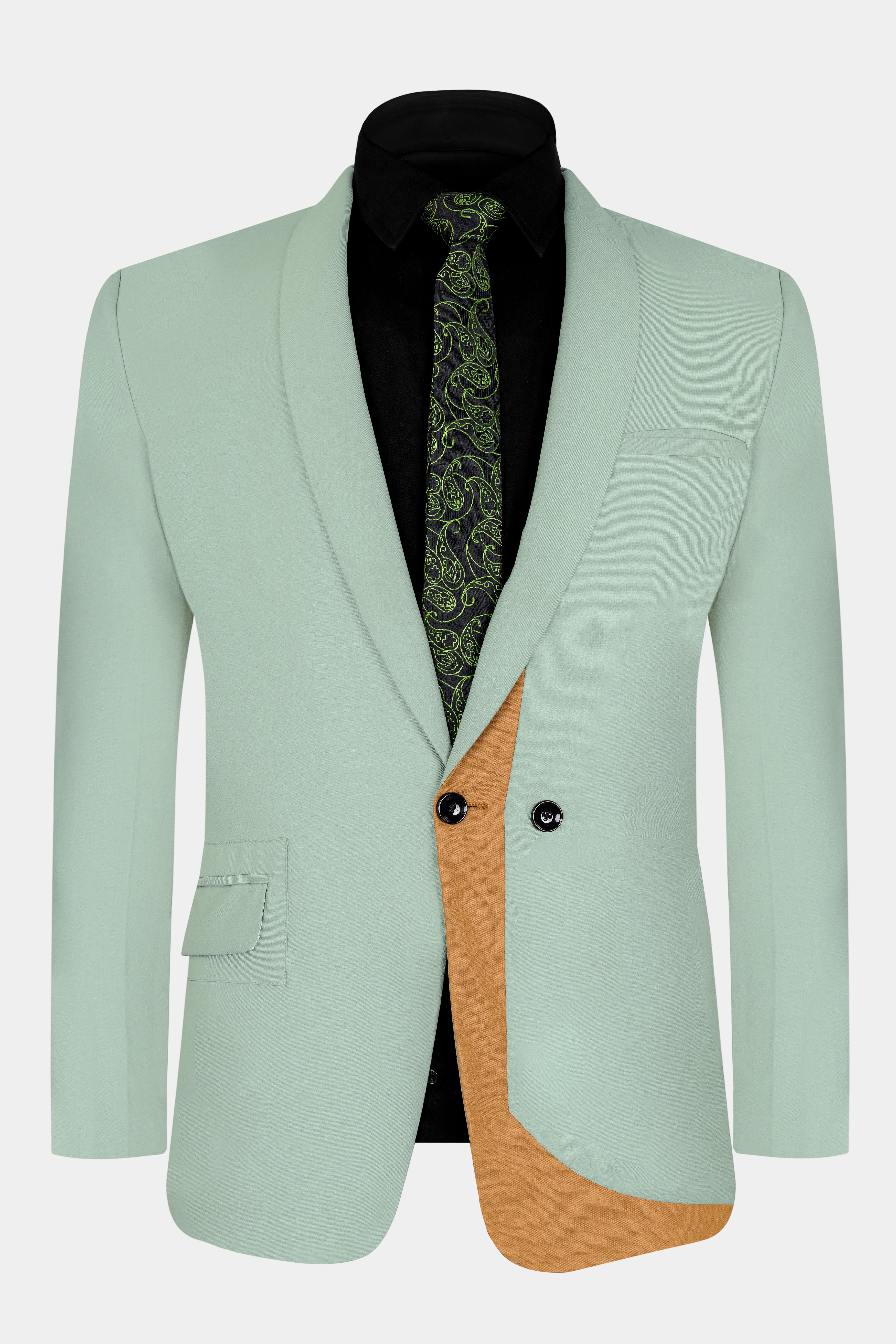 Xanadu Green and Twine Brown Wool Rich Designer Suit ST2938-D66-36, ST2938-D66-38, ST2938-D66-40, ST2938-D66-42, ST2938-D66-44, ST2938-D66-46, ST2938-D66-48, ST2938-D66-50, ST2938-D66-52, ST2938-D66-54, ST2938-D66-56, ST2938-D66-58, ST2938-D66-60