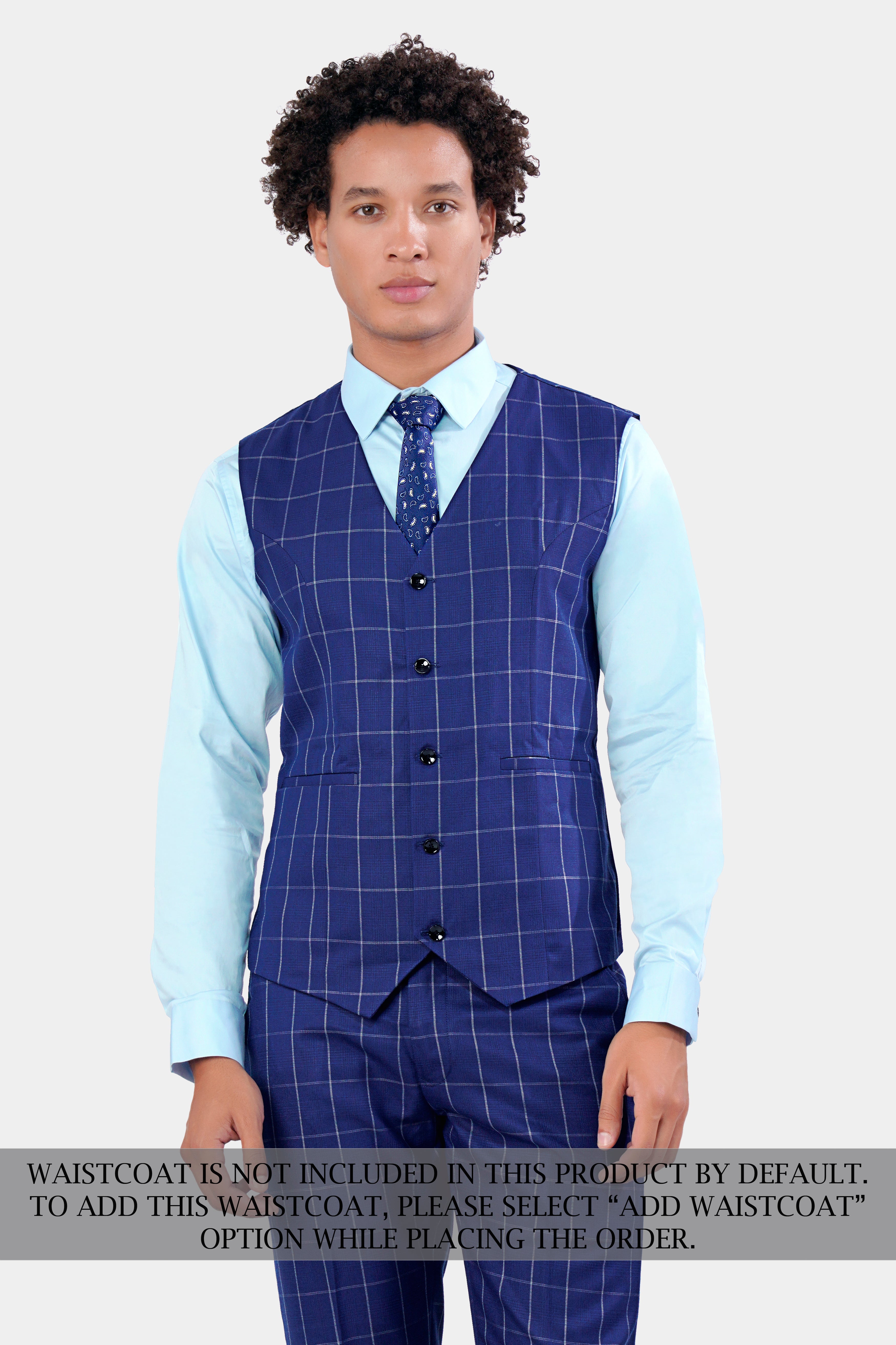 Lapis Blue Windowpane Wool Rich Double Breasted Suit ST2940-DB-36, ST2940-DB-38, ST2940-DB-40, ST2940-DB-42, ST2940-DB-44, ST2940-DB-46, ST2940-DB-48, ST2940-DB-50, ST2940-DB-52, ST2940-DB-54, ST2940-DB-56, ST2940-DB-58, ST2940-DB-60