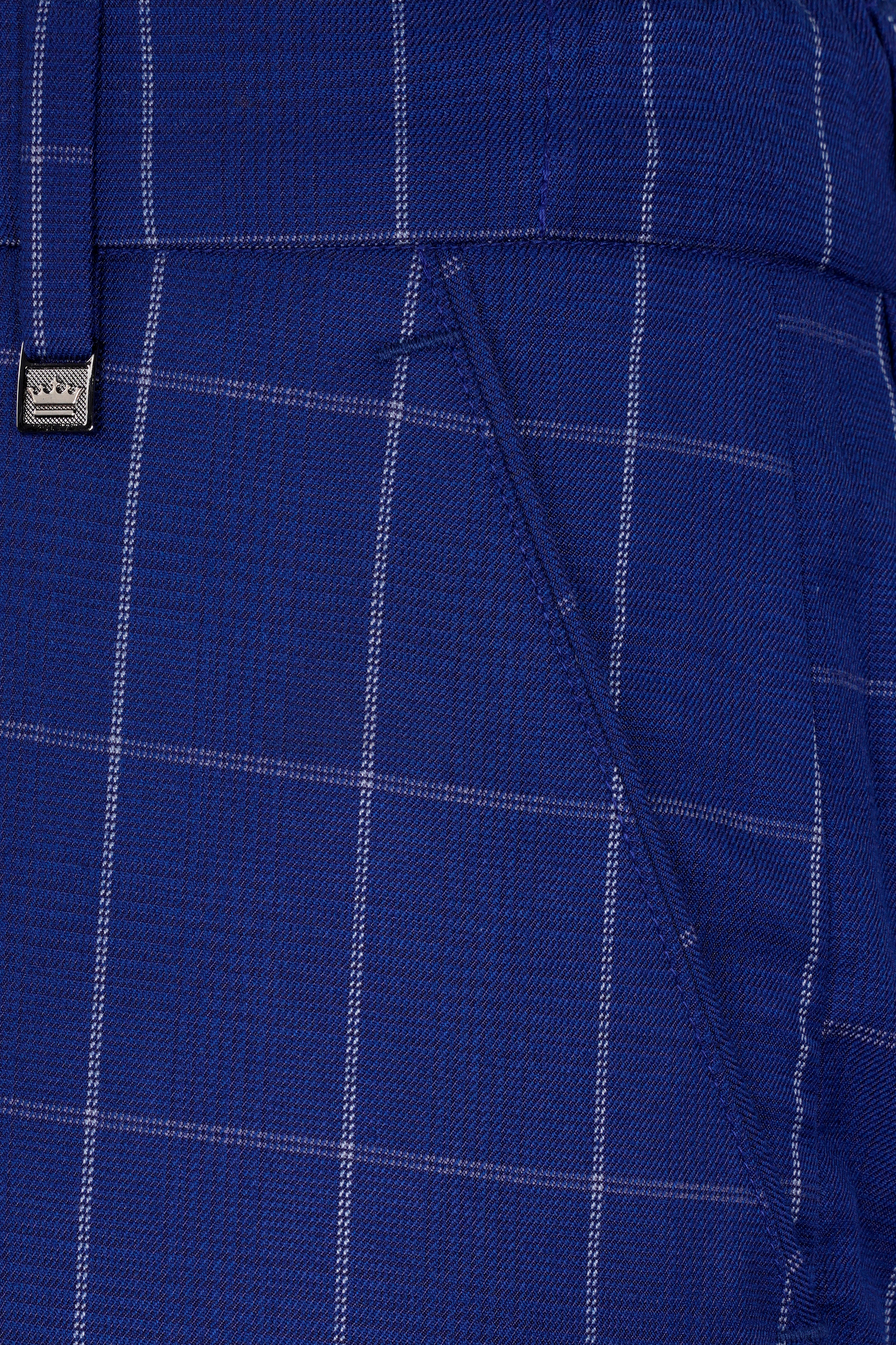 Lapis Blue Windowpane Wool Rich Double Breasted Suit ST2940-DB-36, ST2940-DB-38, ST2940-DB-40, ST2940-DB-42, ST2940-DB-44, ST2940-DB-46, ST2940-DB-48, ST2940-DB-50, ST2940-DB-52, ST2940-DB-54, ST2940-DB-56, ST2940-DB-58, ST2940-DB-60