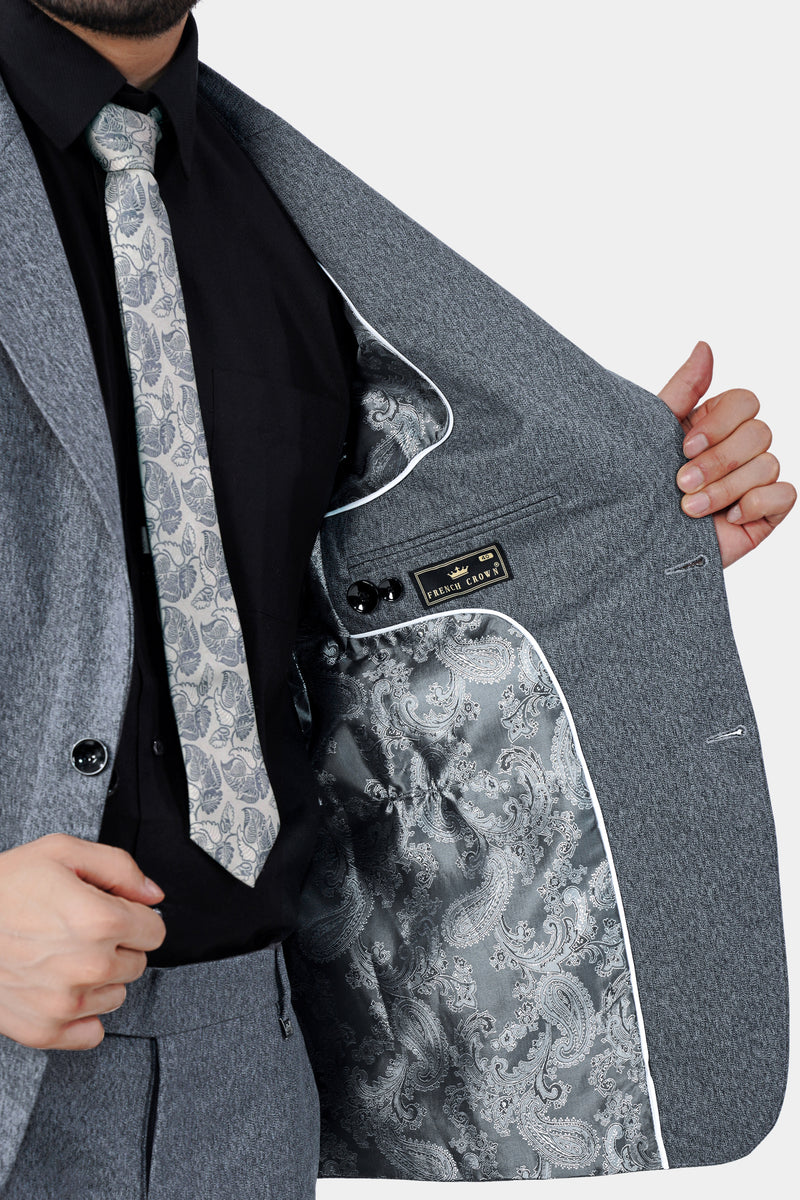 Marengo Gray Premium Cotton Suit