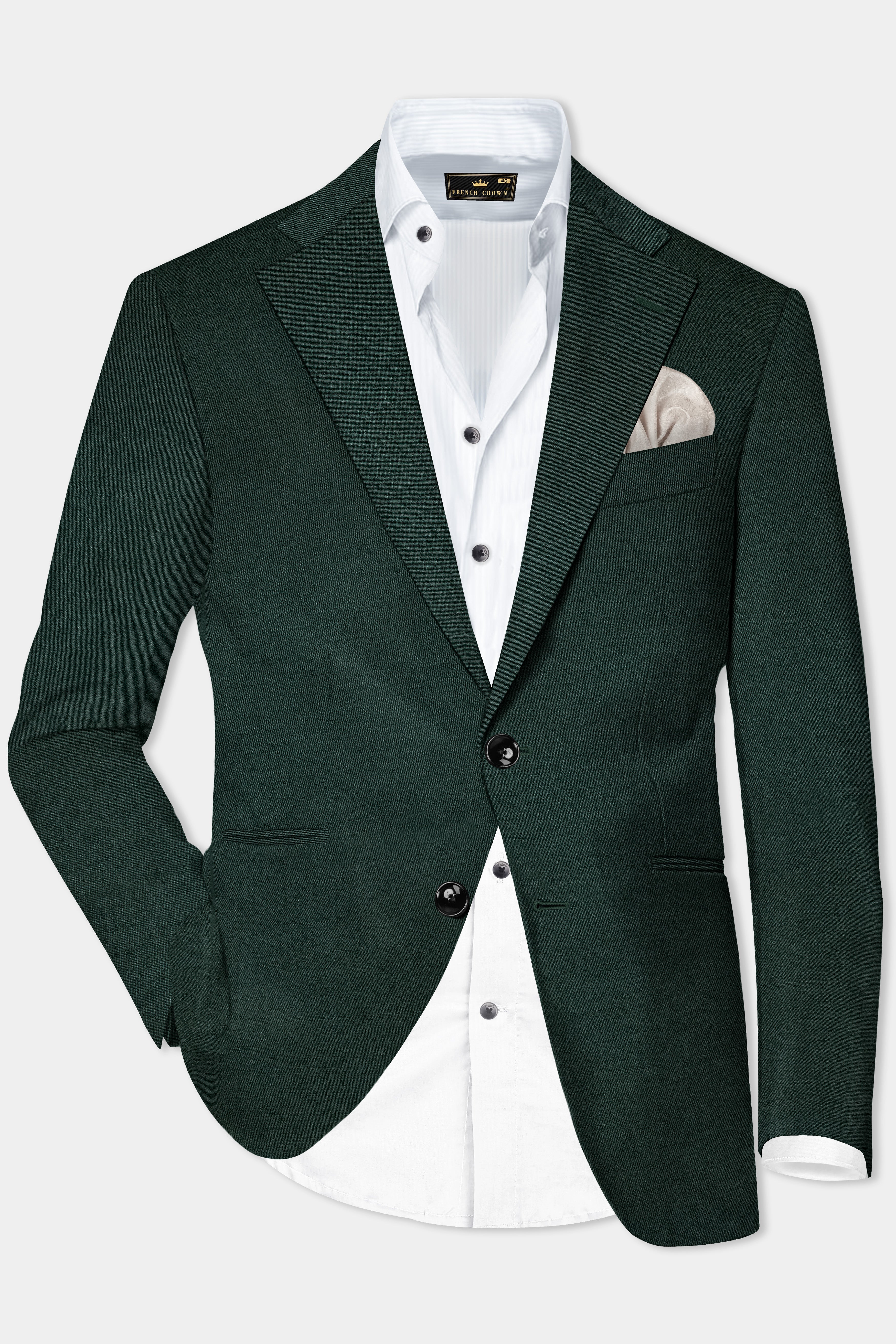 Dianne Green Wool Rich Single Breasted Suit