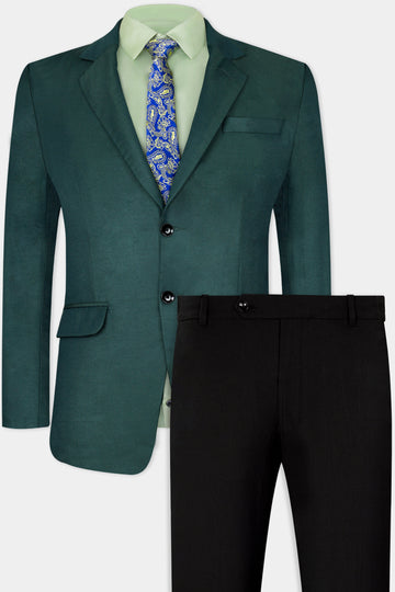 Dianne Green Wool Rich Single Breasted Suit