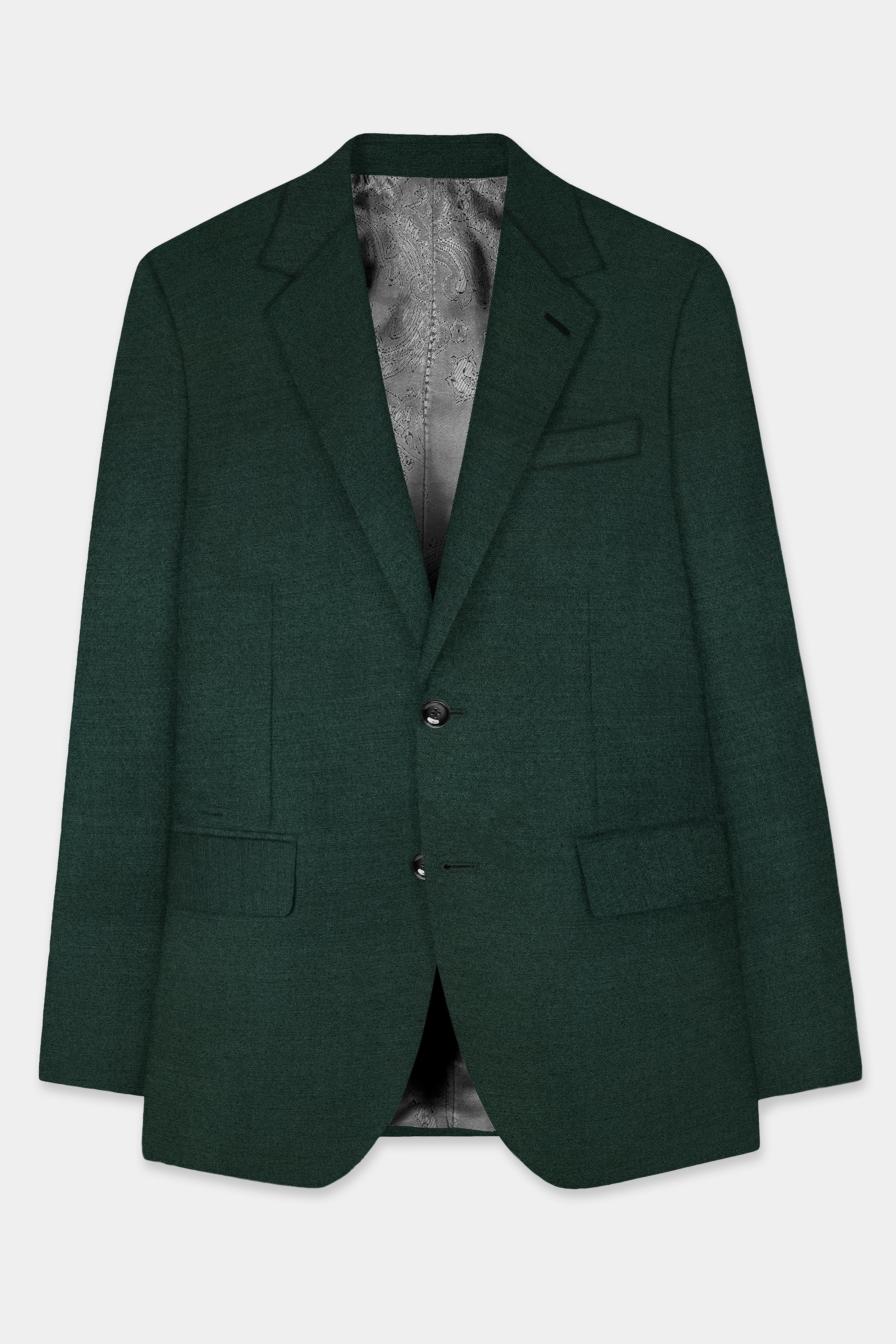 Dianne Green Wool Rich Single Breasted Suit