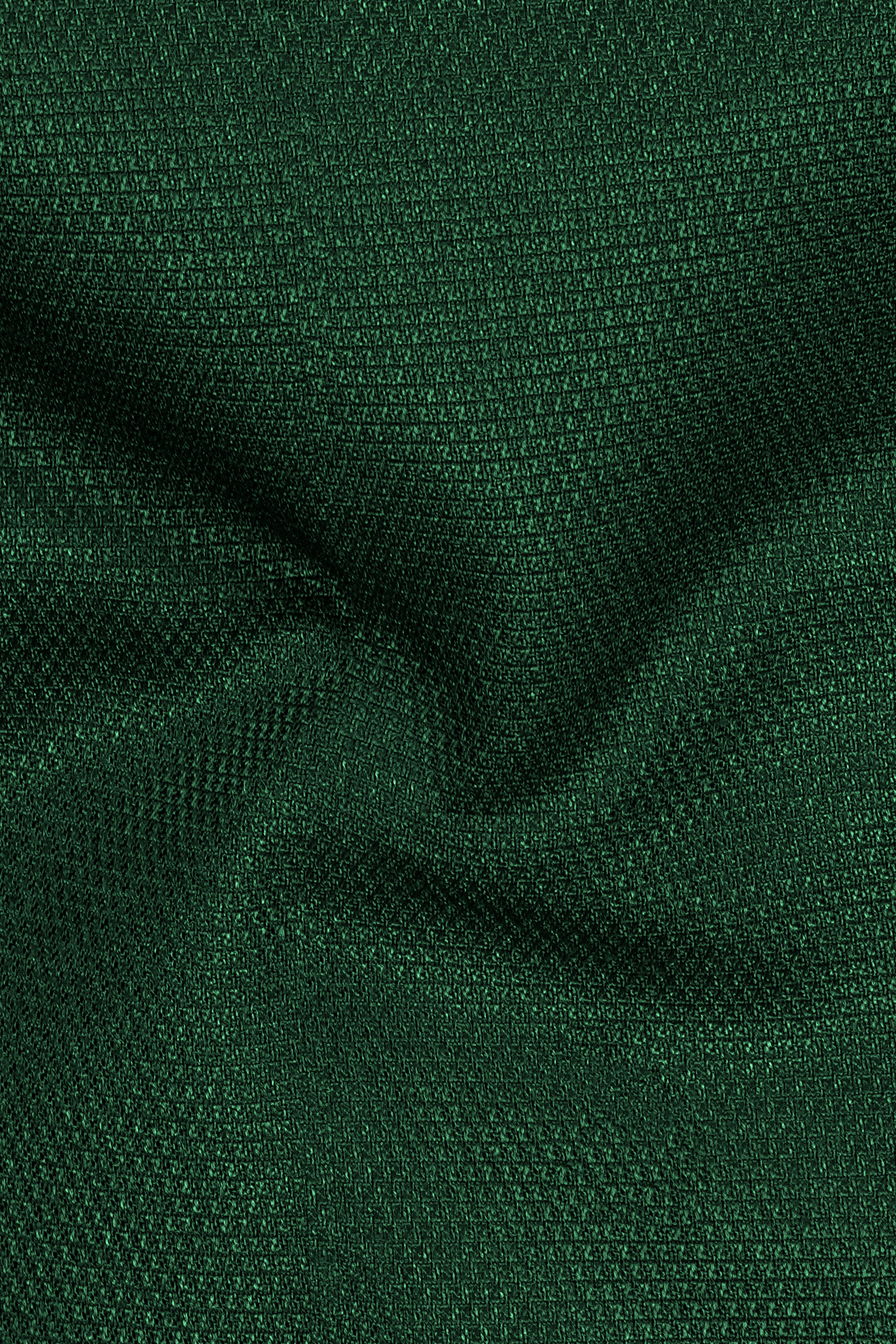 Basil Green Wool Rich Double-Breasted Suit