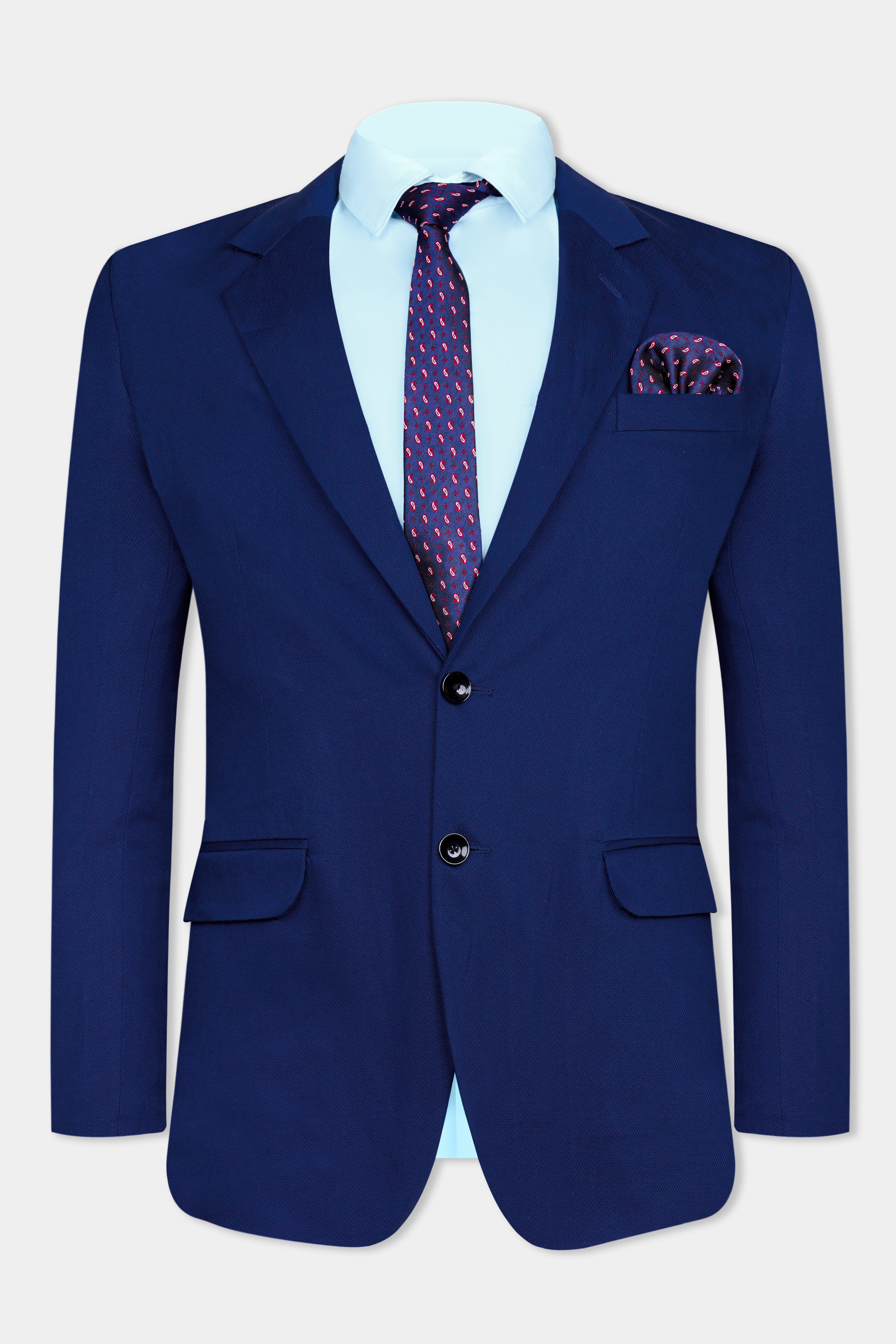Downriver Blue Wool Rich Single Breasted Suit ST3056-SB-36, ST3056-SB-38, ST3056-SB-40, ST3056-SB-42, ST3056-SB-44, ST3056-SB-46, ST3056-SB-48, ST3056-SB-50, ST3056-SB-52, ST3056-SB-54, ST3056-SB-56, ST3056-SB-58, ST3056-SB-60
