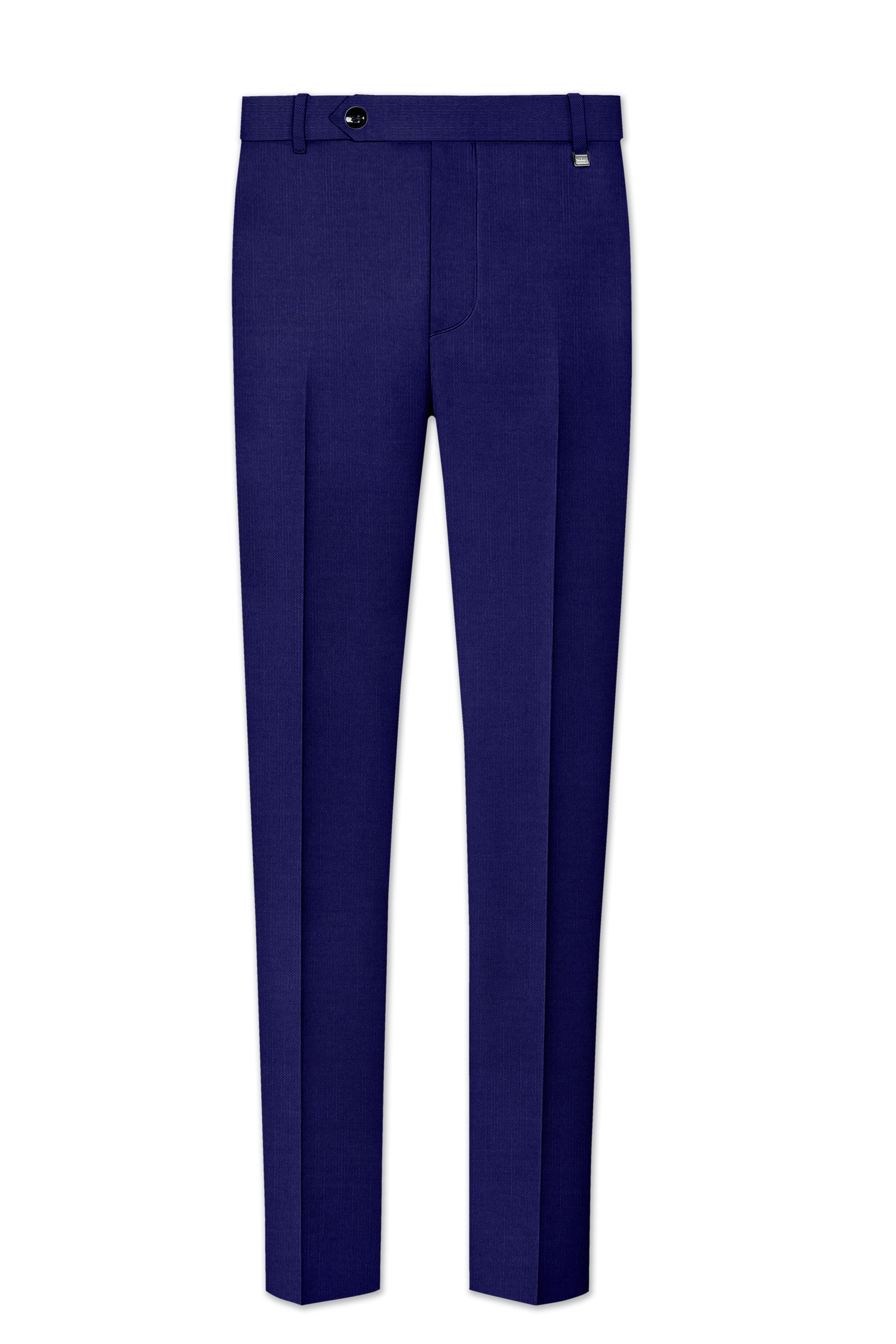 Admiral Blue Wool Rich Single Breasted Suit