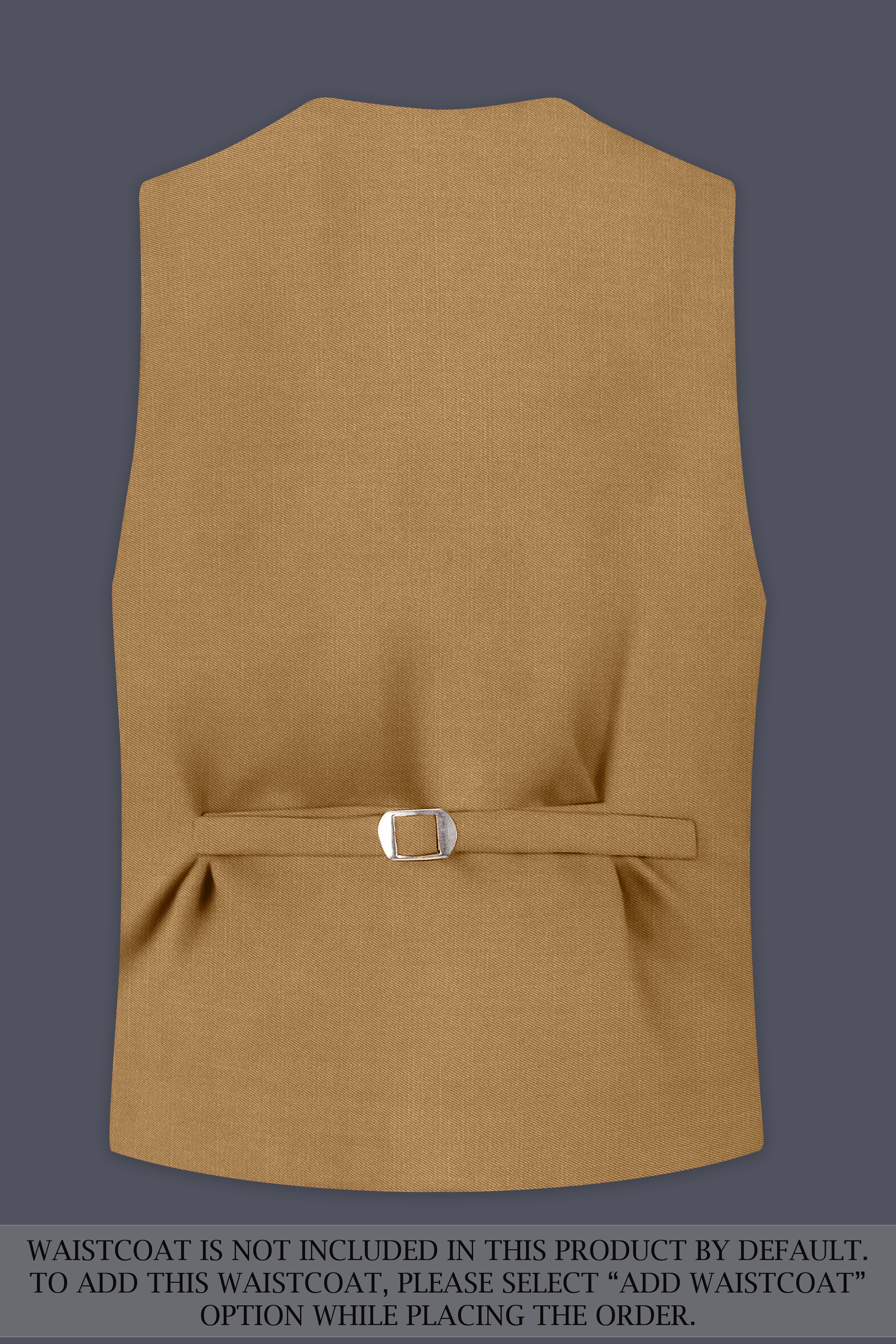 Twine Beige Wool Rich Double Breasted Suit