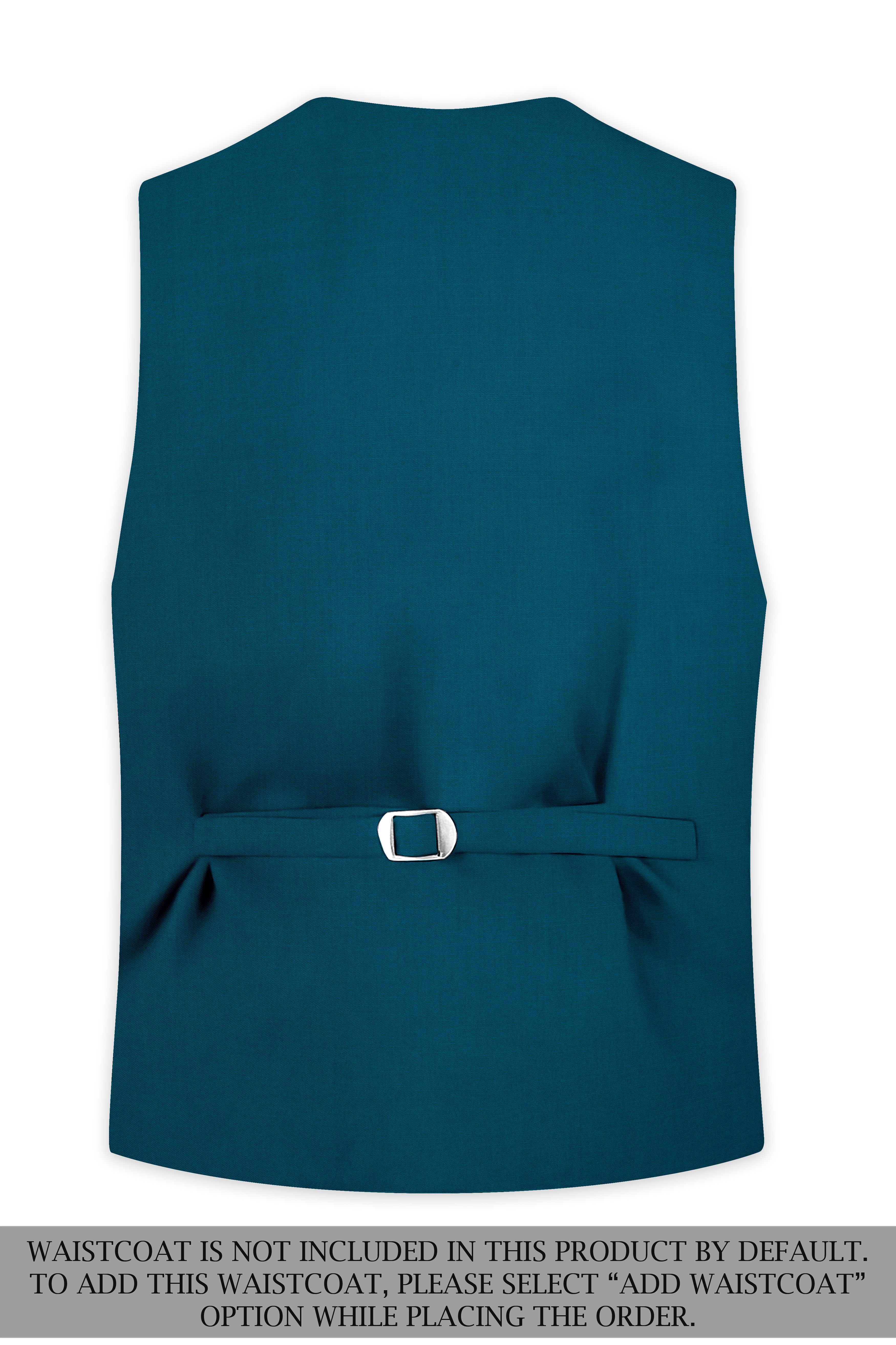 Casal Blue Wool Rich Suit