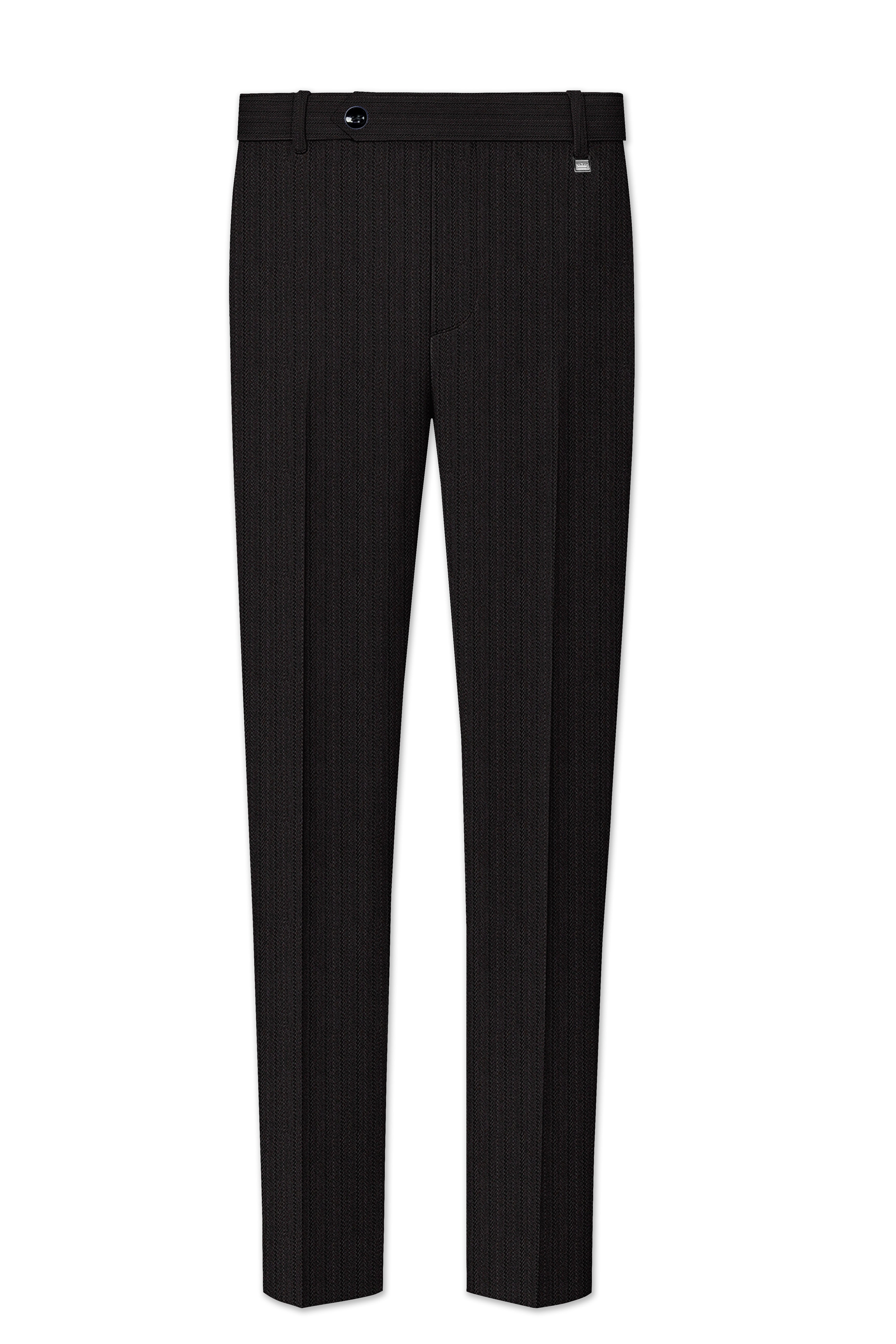 Iridium Gray Hand Stitched Lapels Wool Rich Double Breasted Designer Suit
