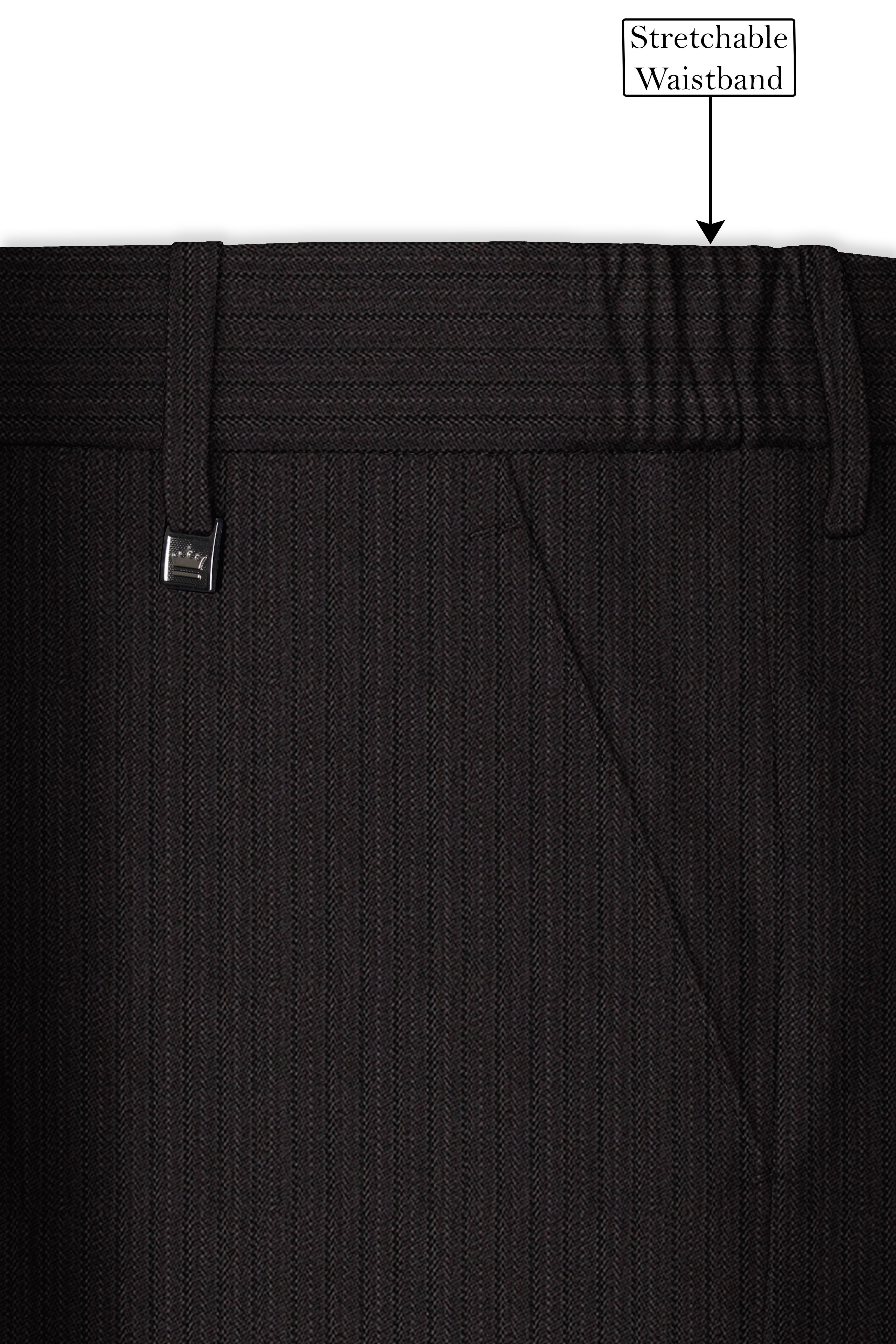 Iridium Gray Hand Stitched Lapels Wool Rich Double Breasted Designer Suit