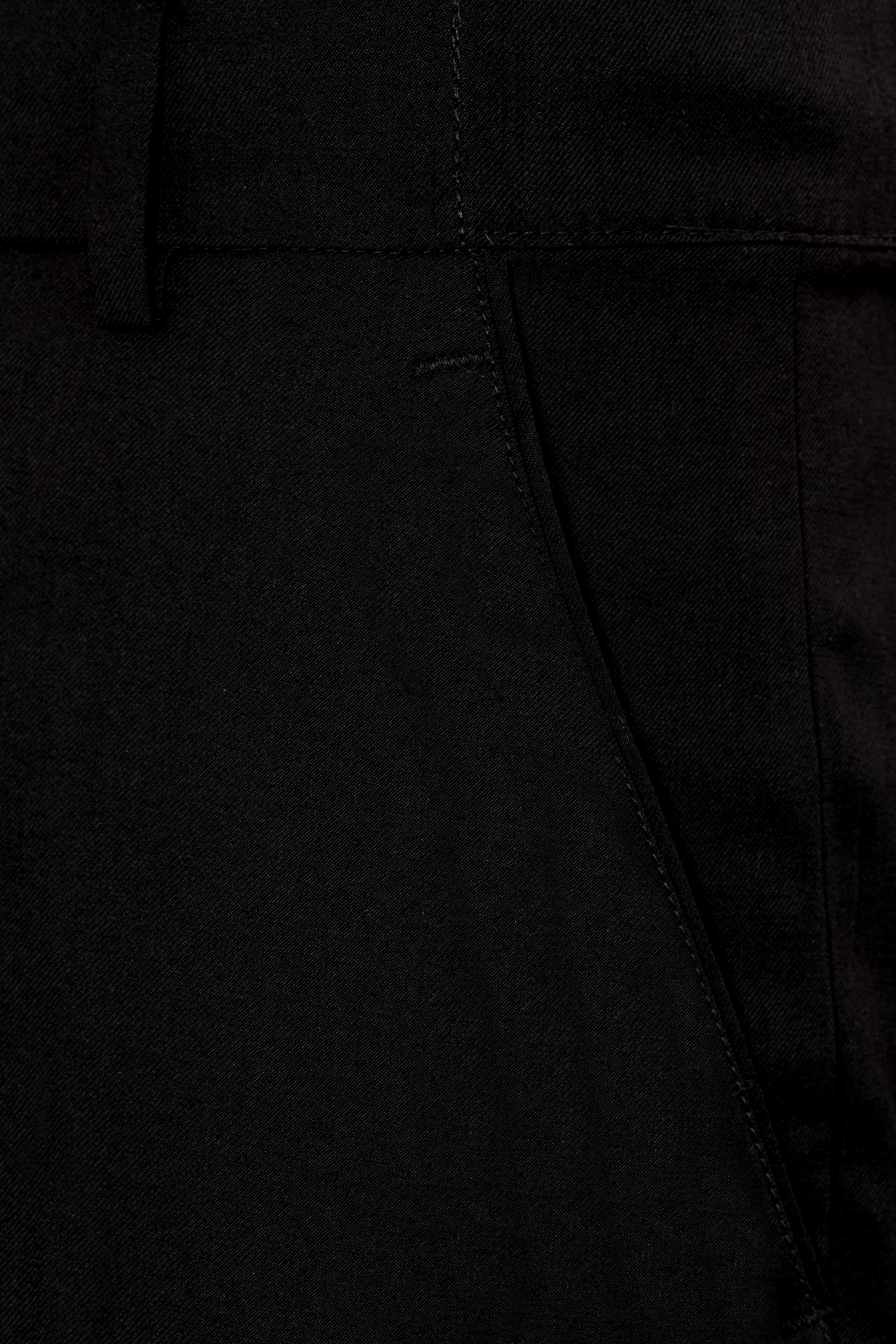 Jade Black Velvet Tuxedo Suit