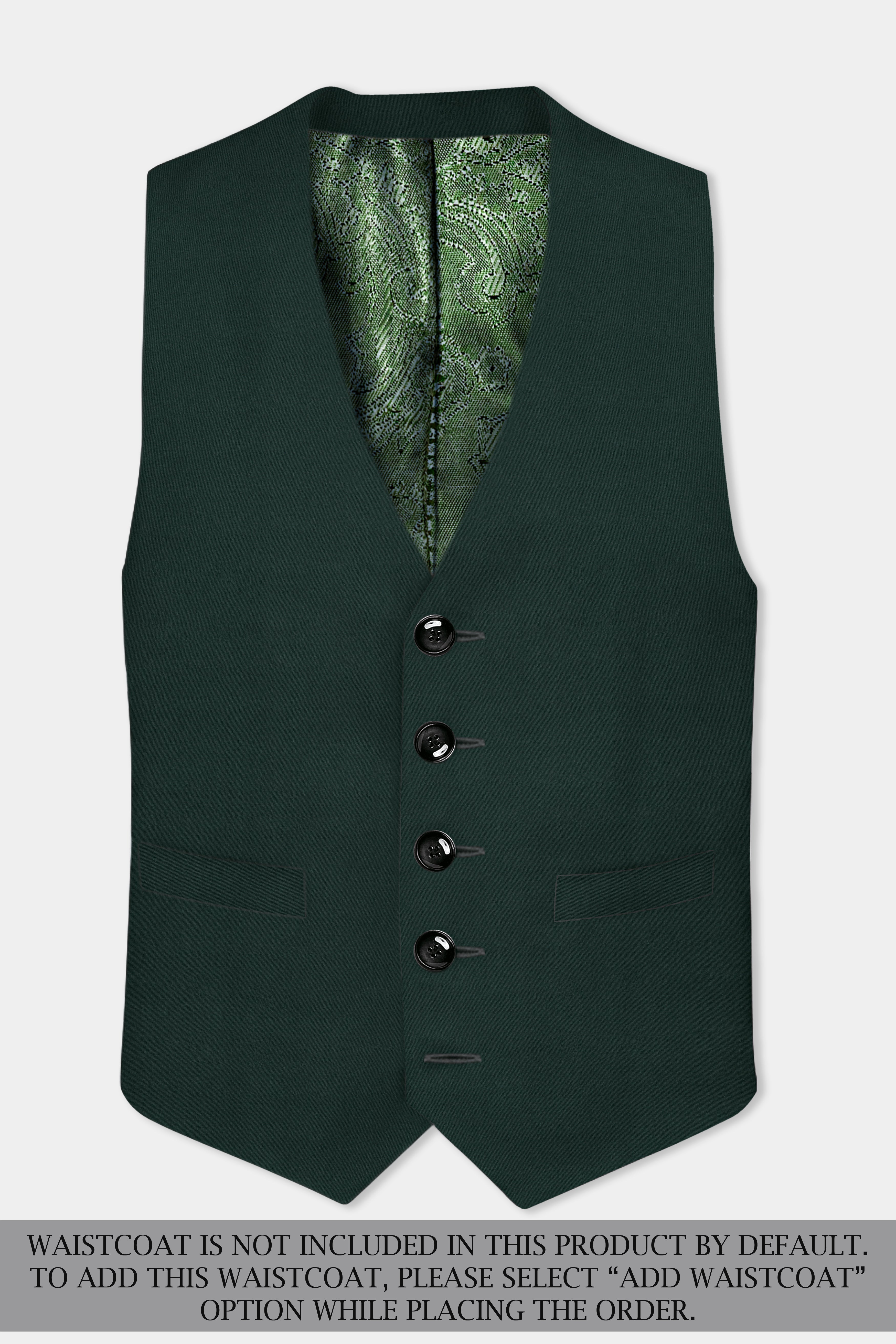 Celtic Green Wool Rich Suit