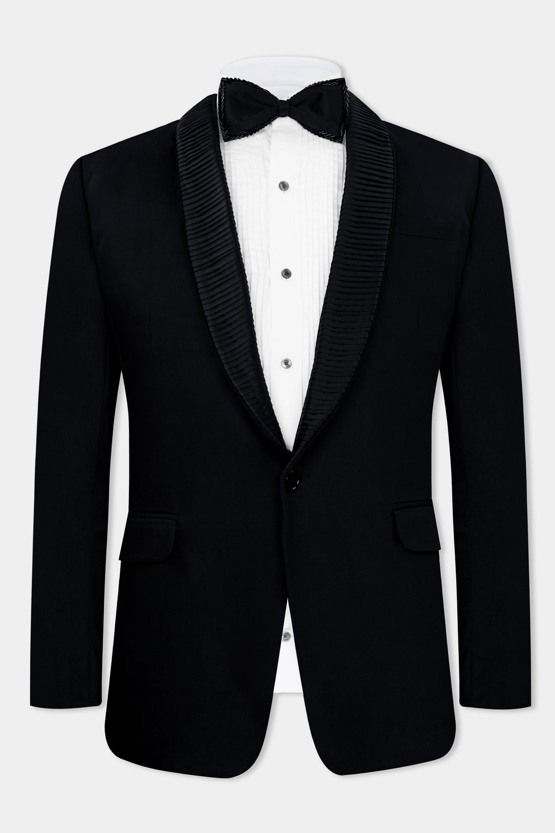 Discover more than 159 black suit without tie best