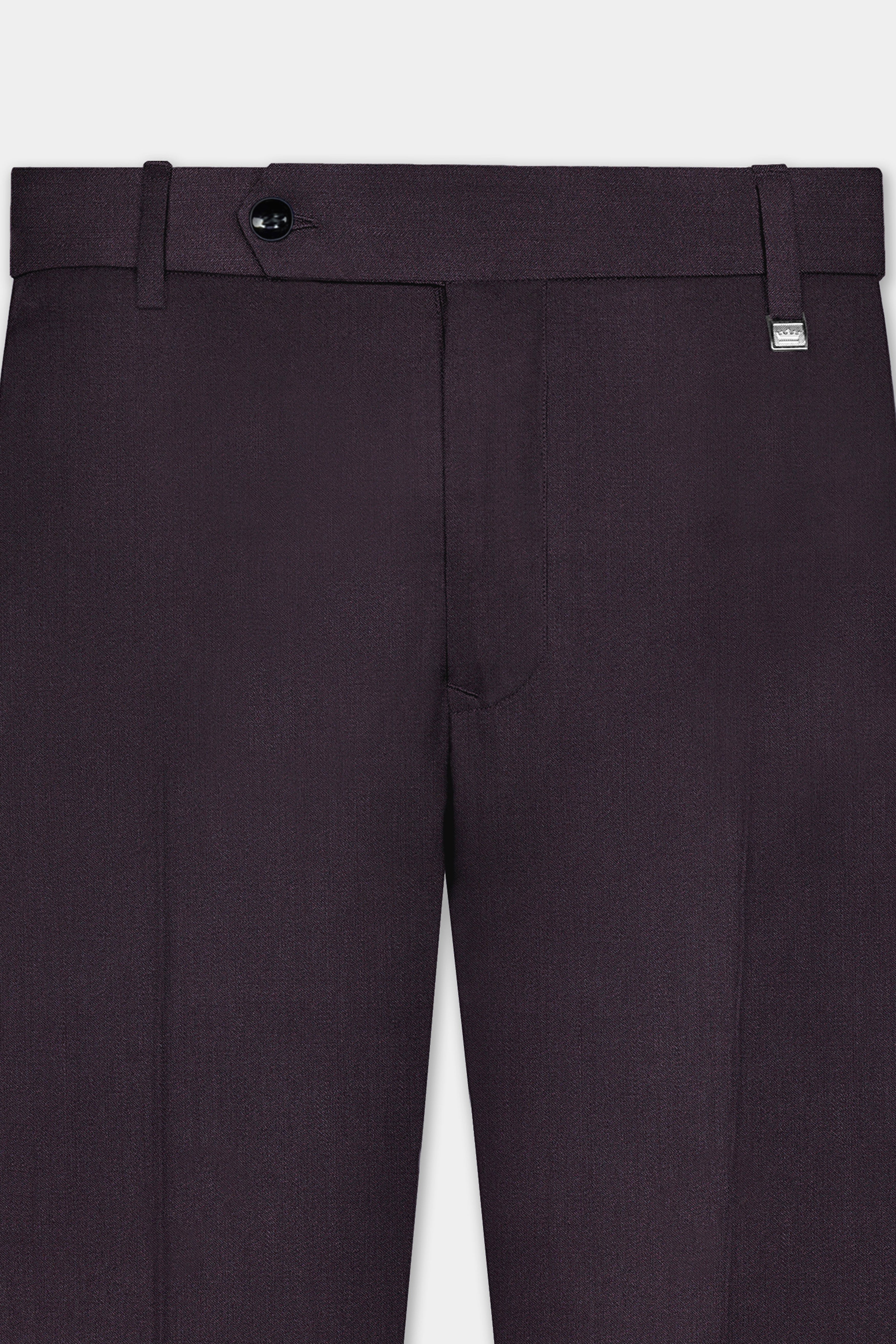 Gondola Purple Wool Blend Peak Collar Tuxedo Suit