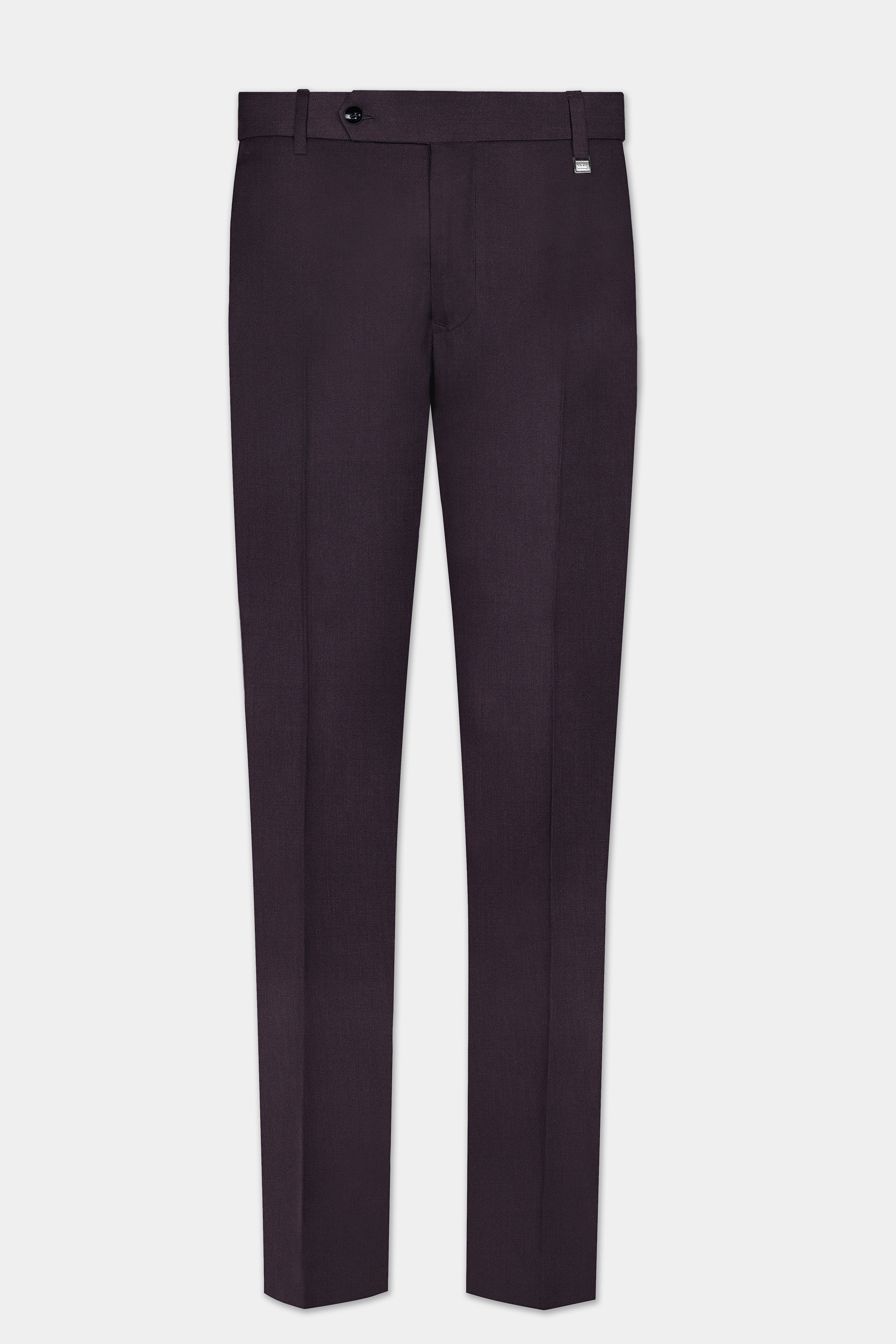 Gondola Purple Wool Blend Peak Collar Tuxedo Suit