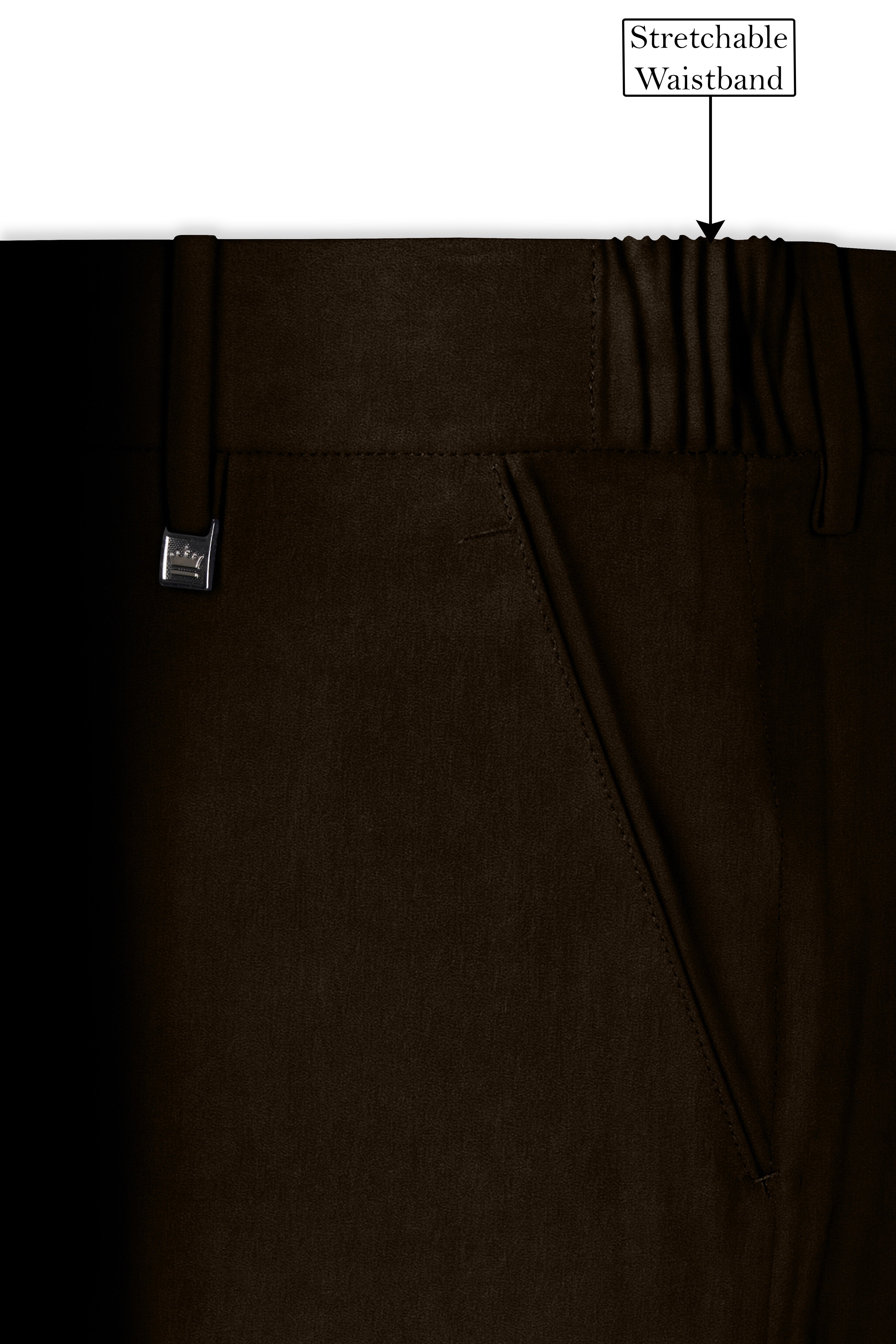 Espresso Elegance-Coffee Bean Velvet Peak Lapel Tuxedo Suit