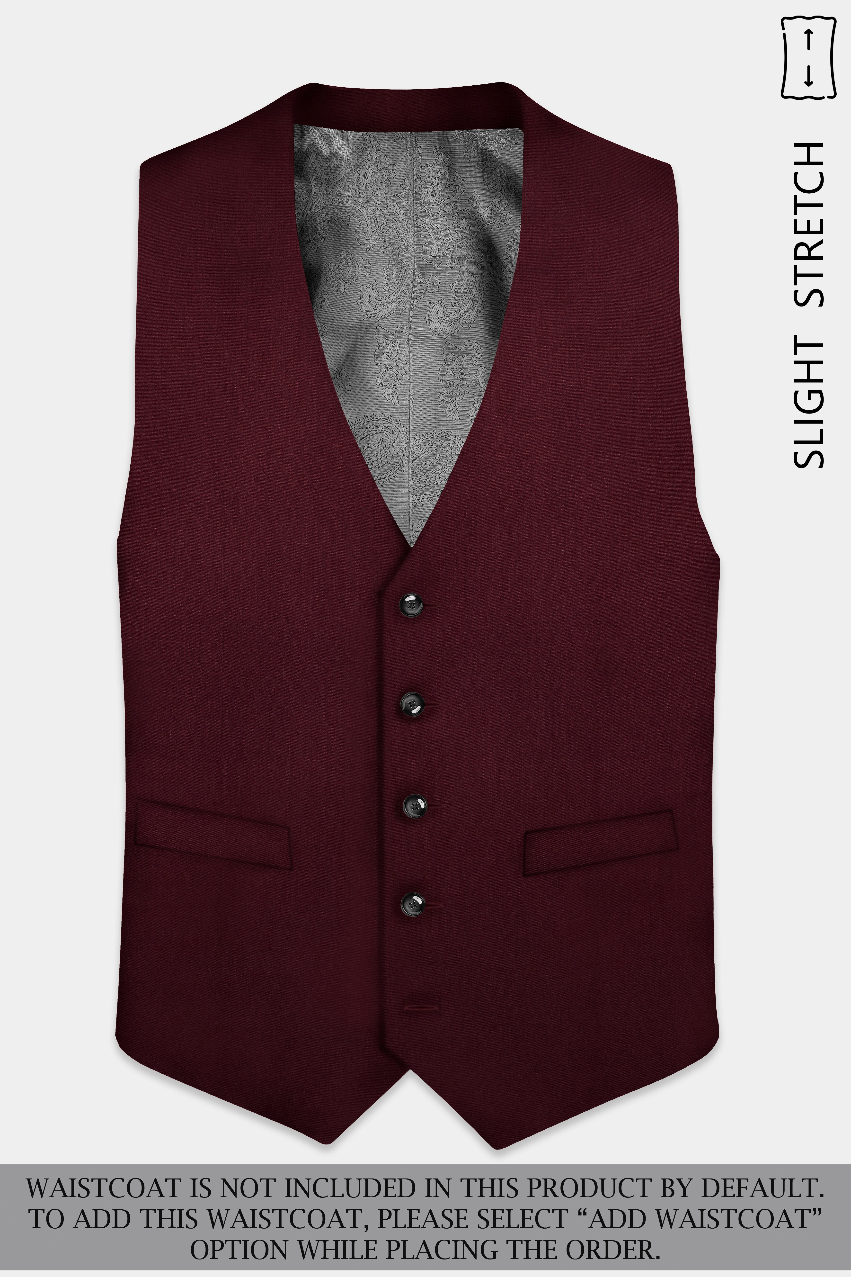 SepiaElite-Tamarind Brown Solid Wool Rich Double Breasted Slight Stretch Suit