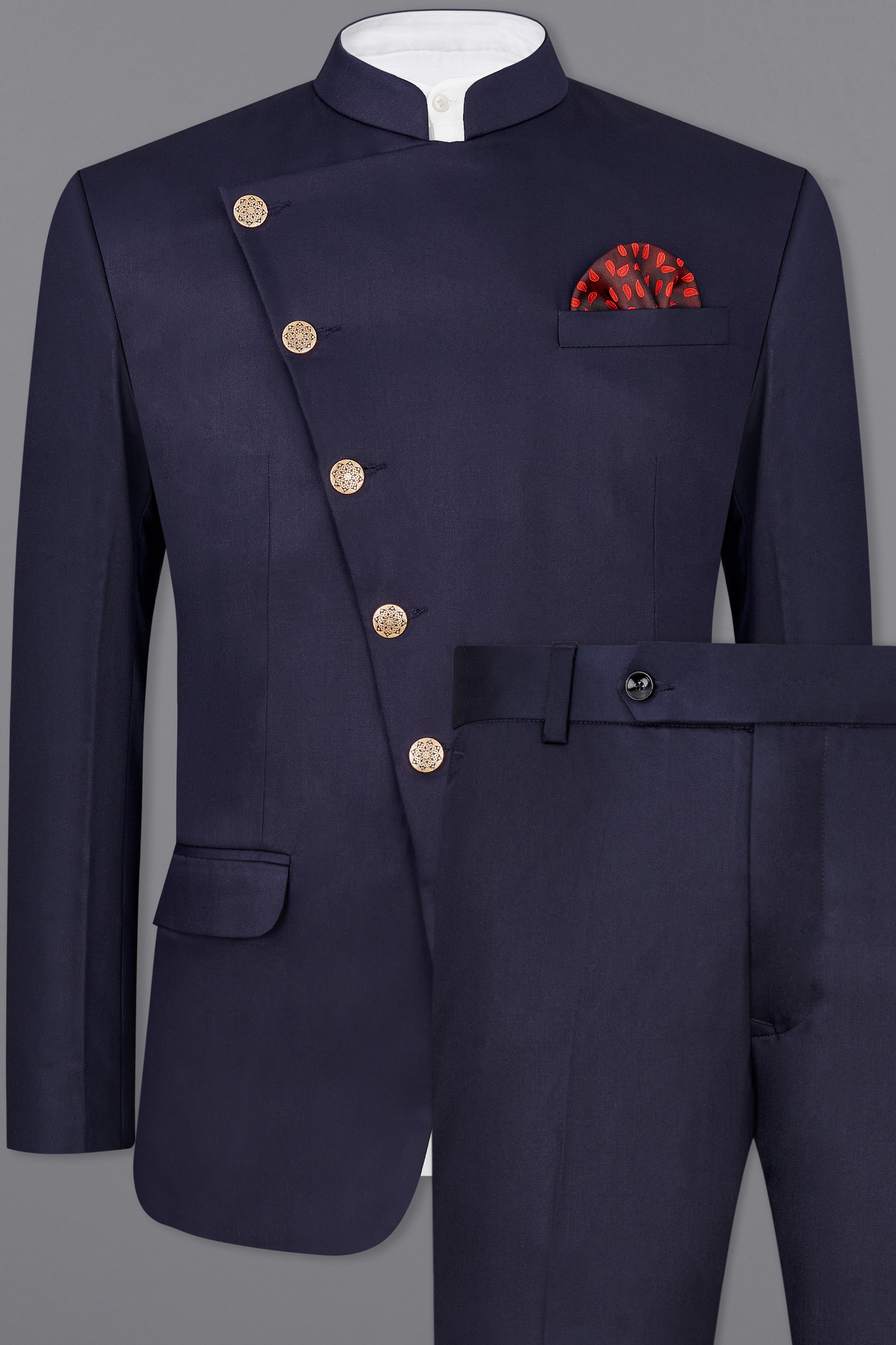 Cross button clearance suit