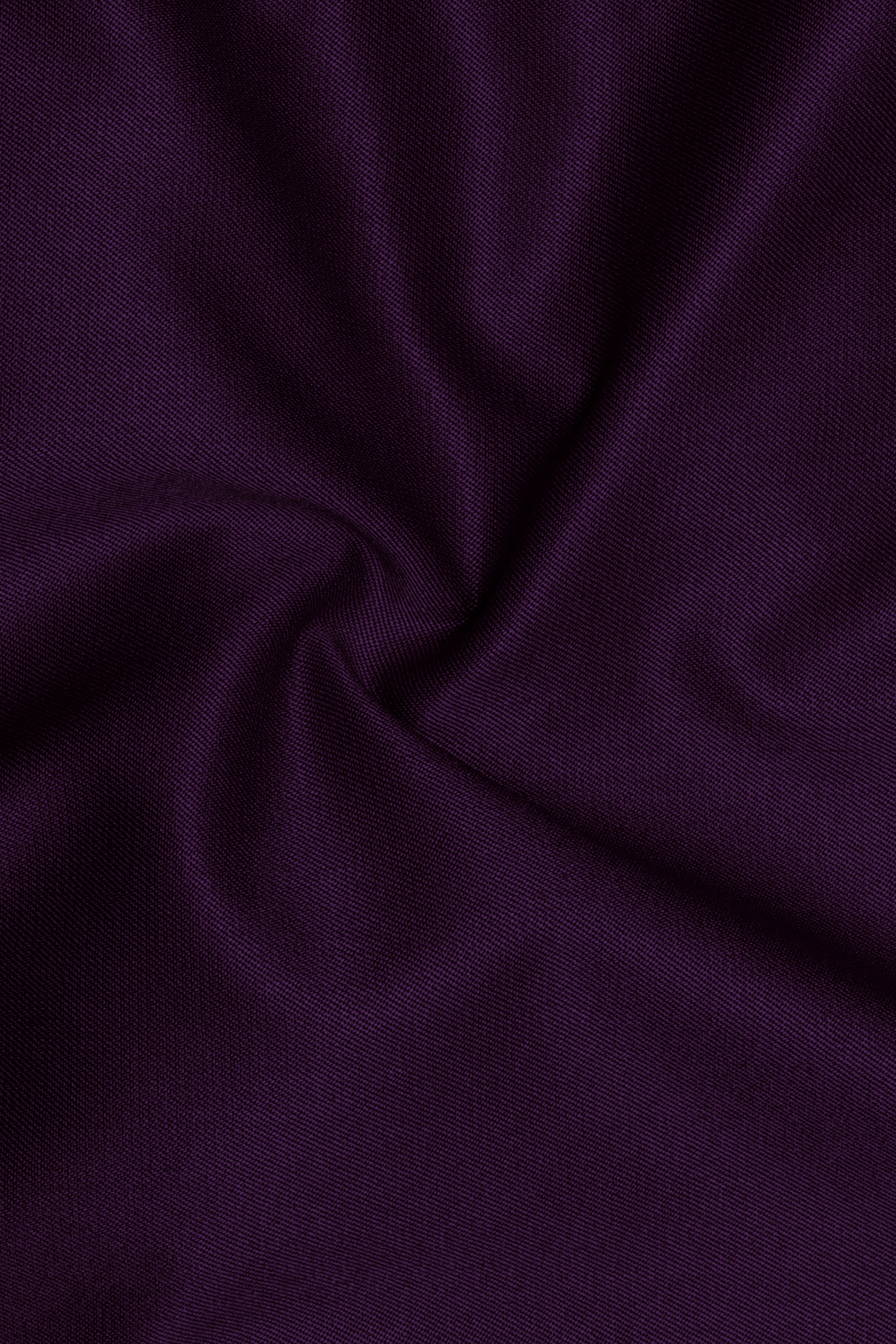 Regal Plum-Eggplant Purple Solid Wool Rich Tuxedo Slight Stretch Suit