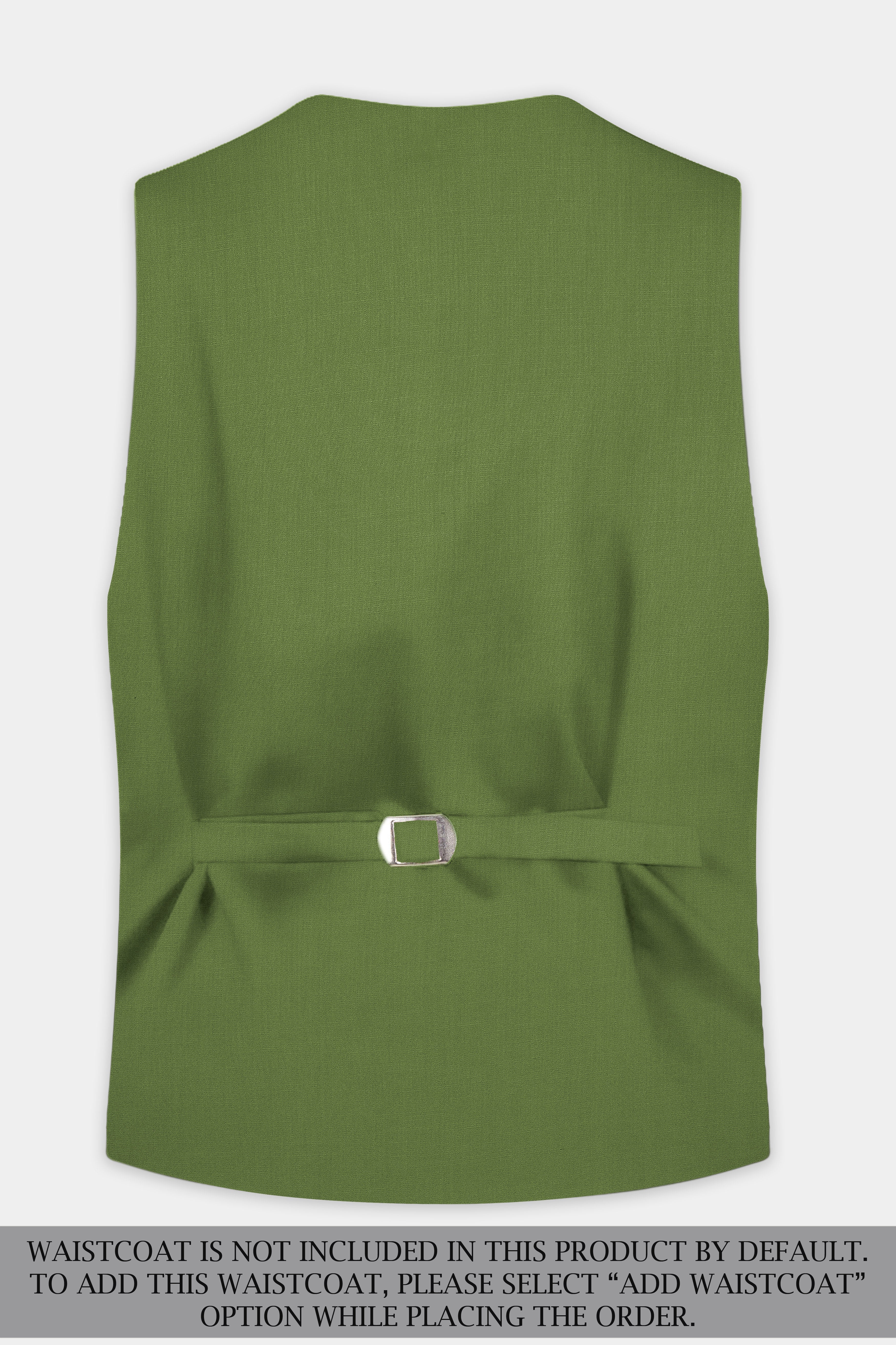 Sage Regal-Dingley Green Solid Wool Rich Double Breasted Stretchable traveler Suit