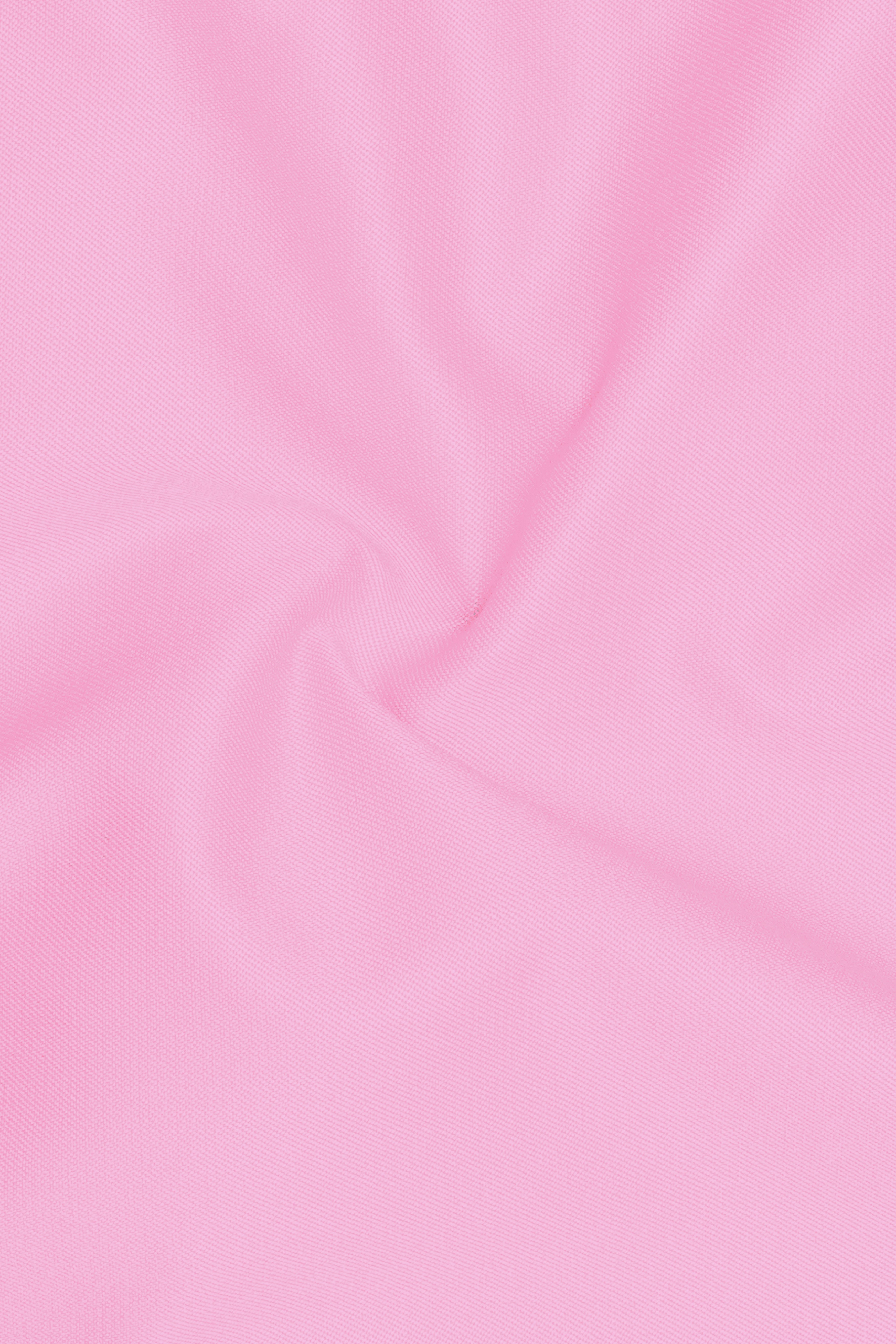 Rosé Reverie-Pestel Pink Solid Wool Rich Single Breasted Stretchable traveler Suit