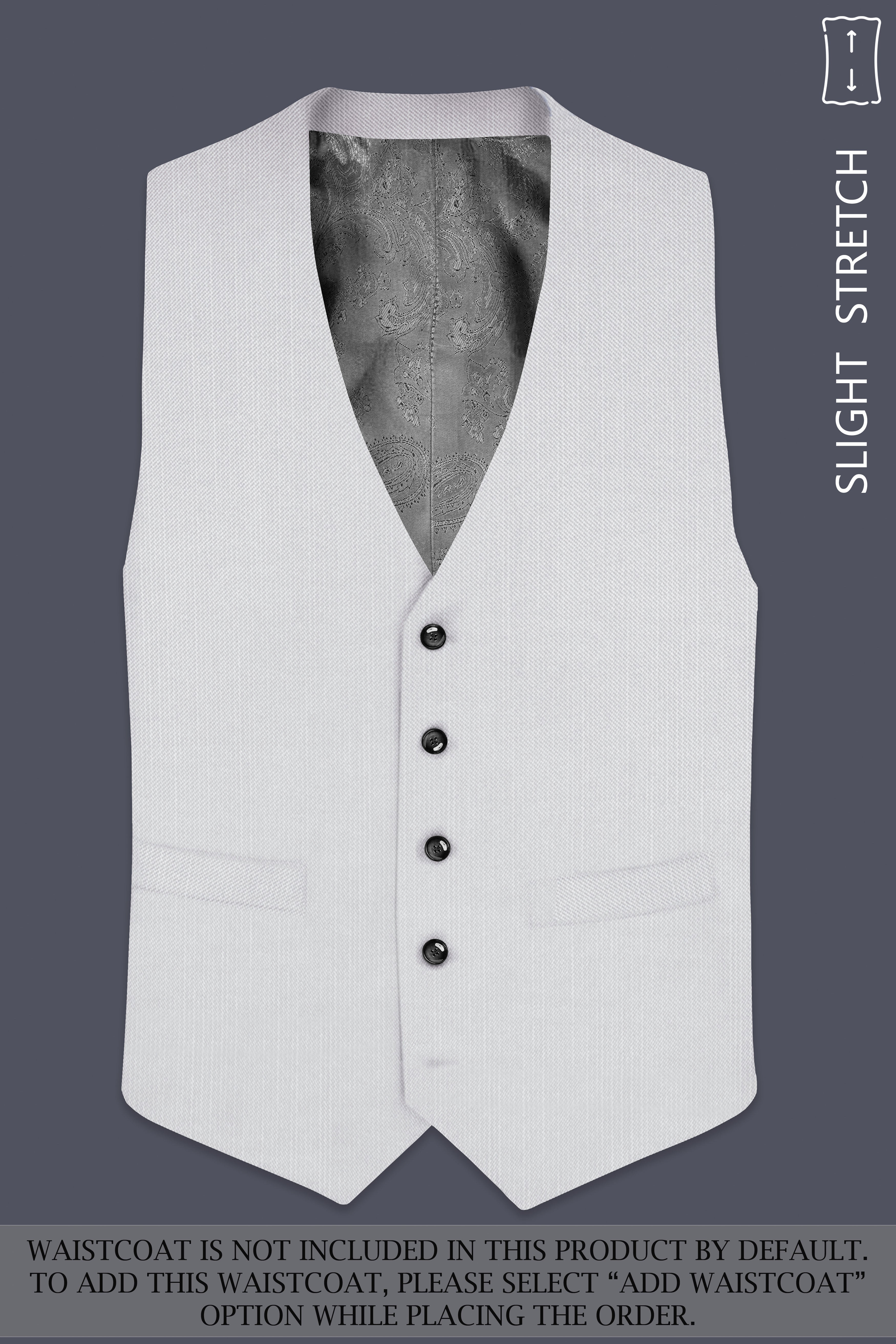 Granite-Alto Gray Solid Wool Rich Double Breasted Slight Stretch Suit
