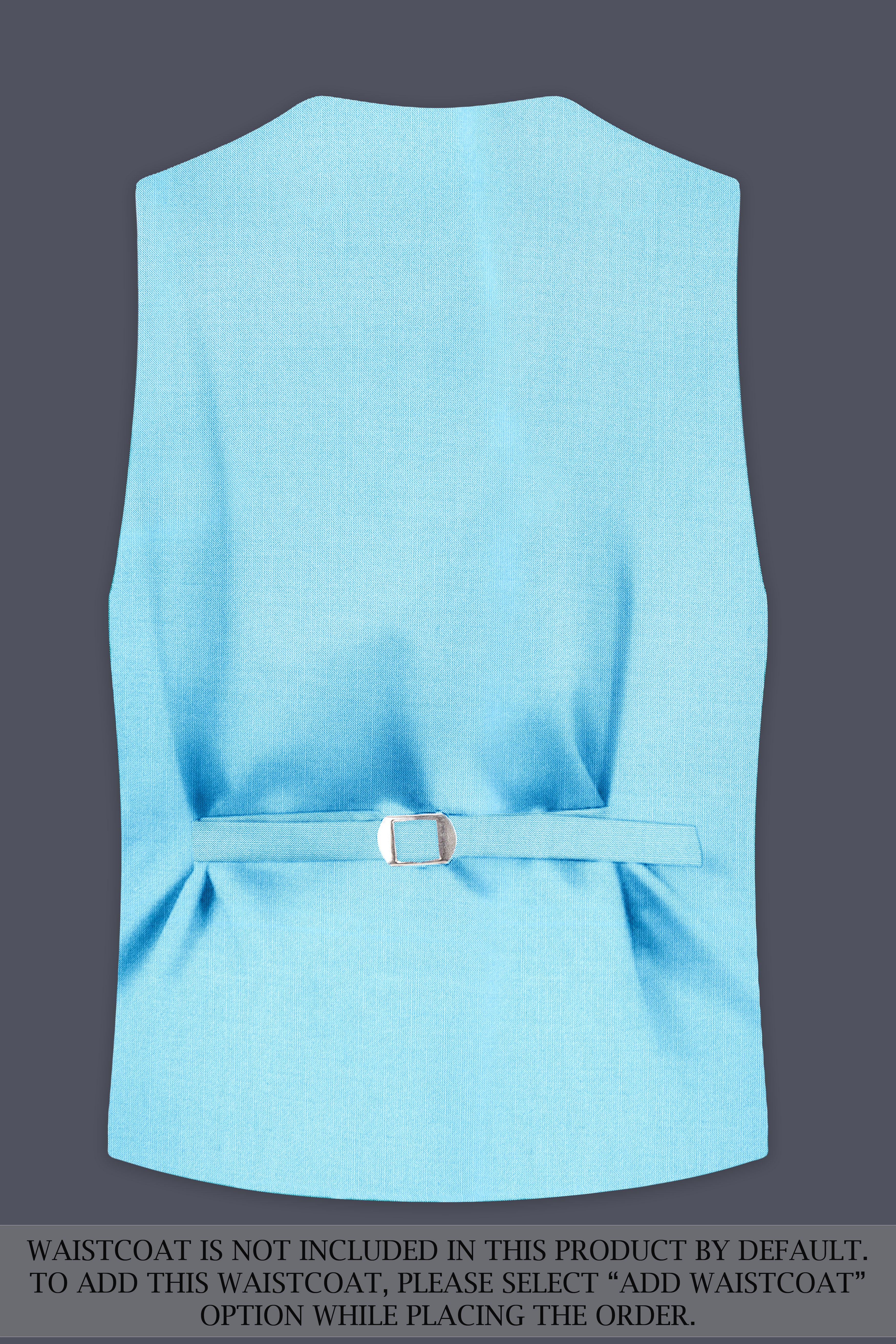 Iceland-Aquamarine Blue Solid Wool Rich Single Breasted Slight Stretch Suit